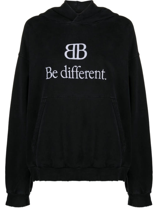 Be Different print hoodie