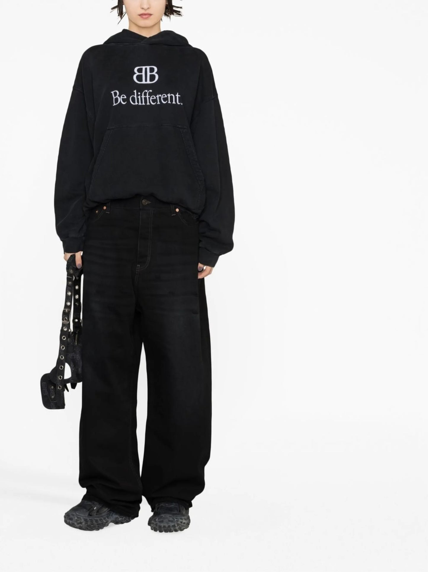 Be Different print hoodie