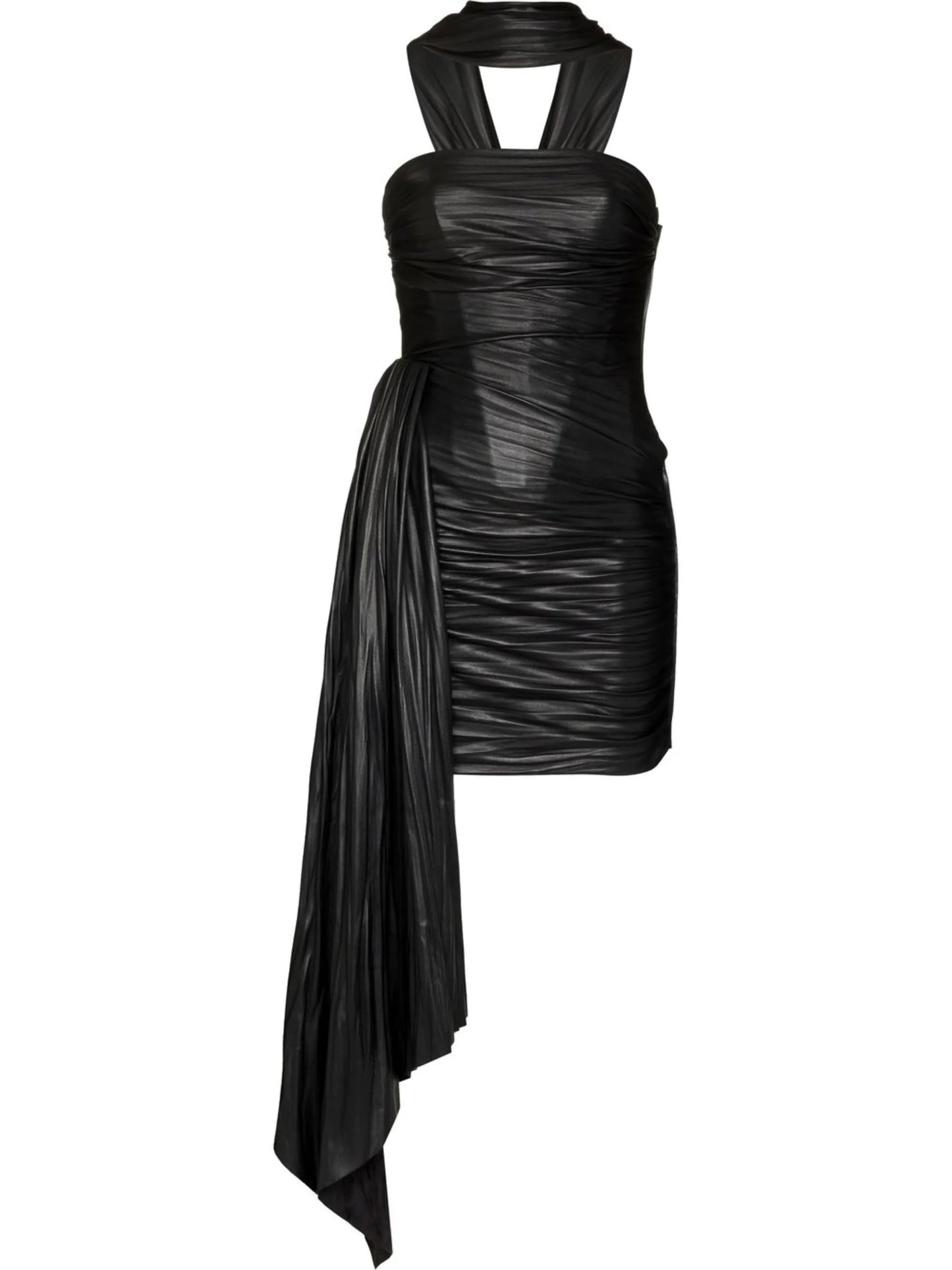 Delfina ruched minidress
