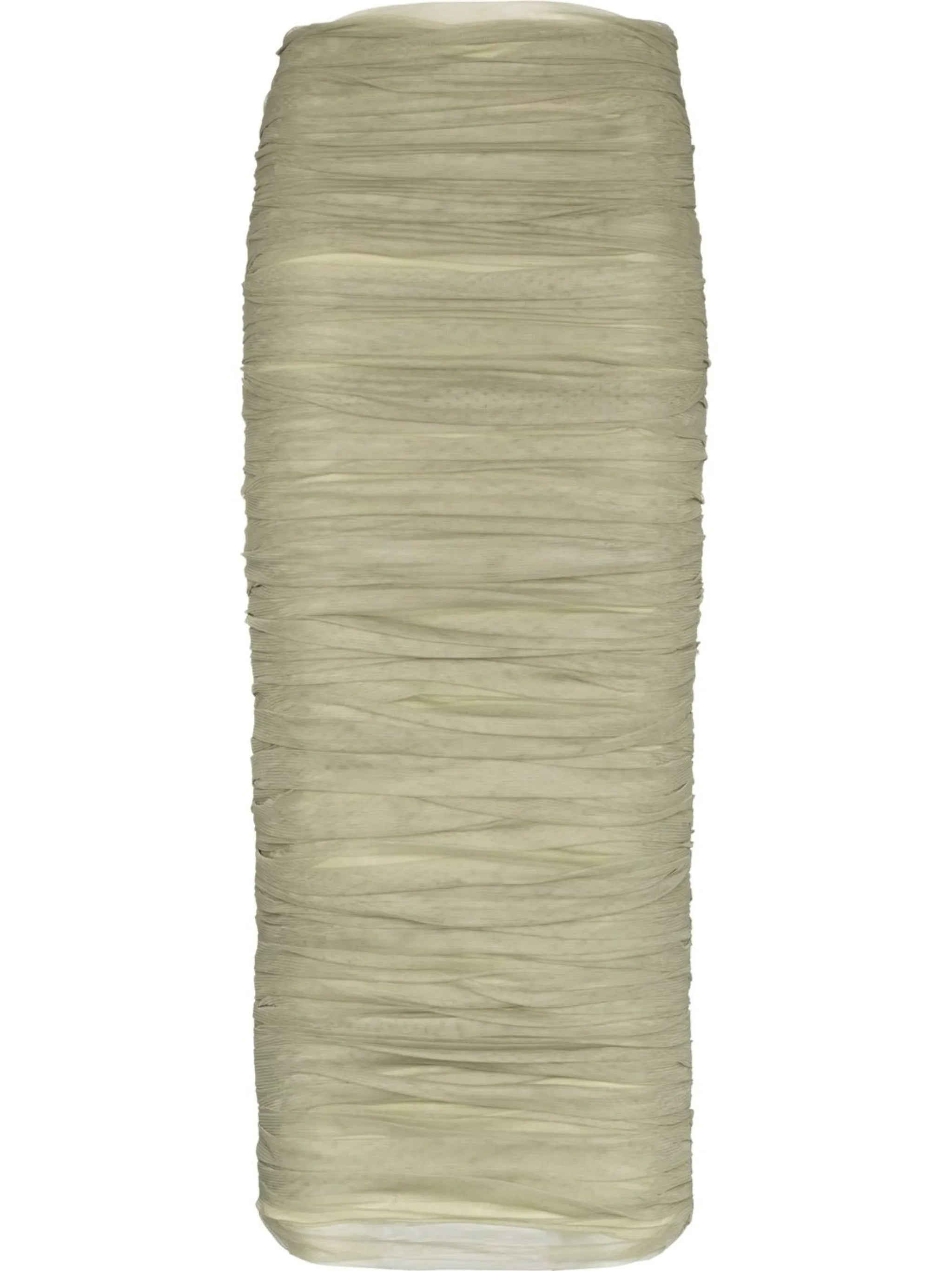 draped tulle pencil skirt