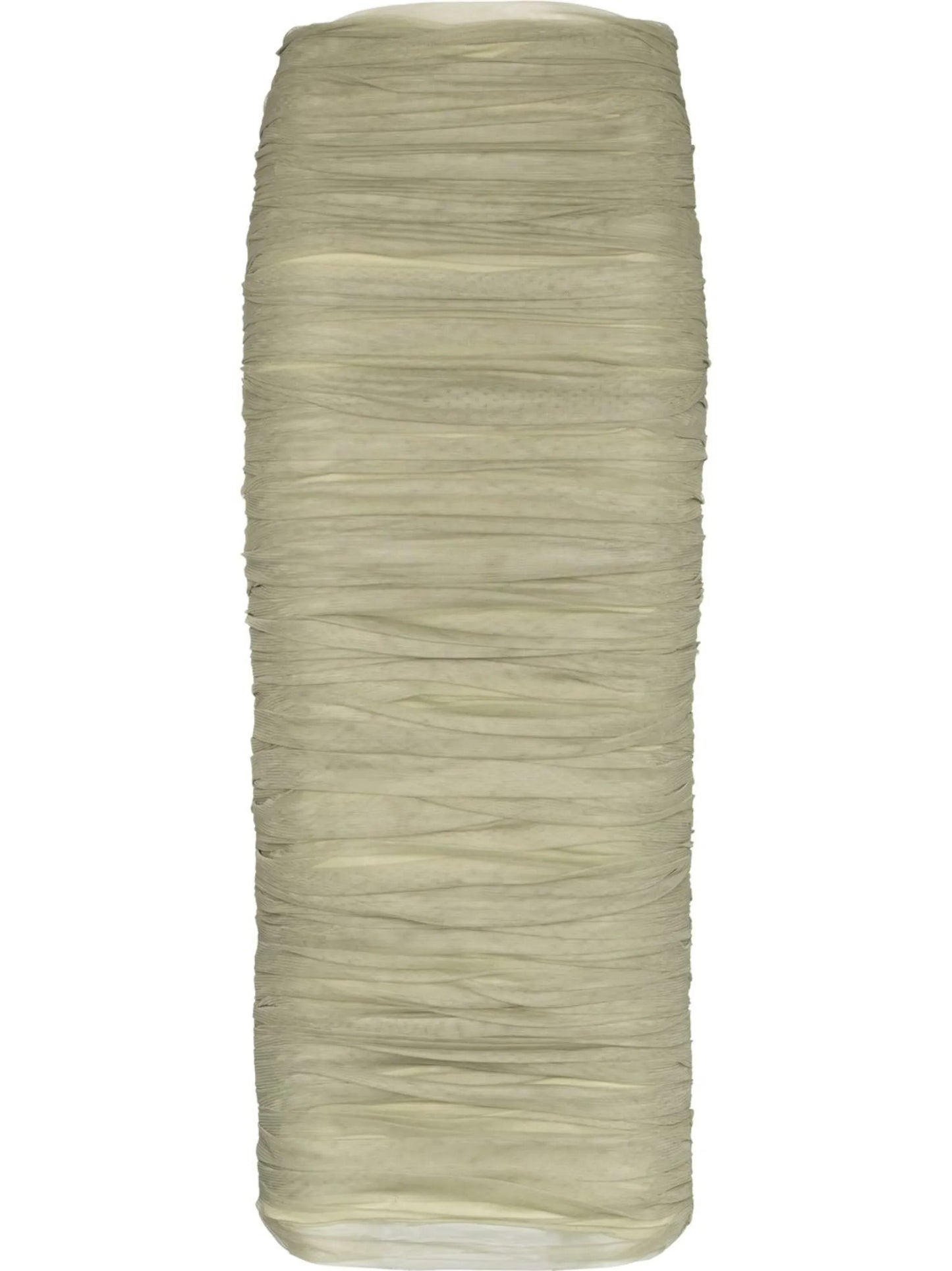 draped tulle pencil skirt