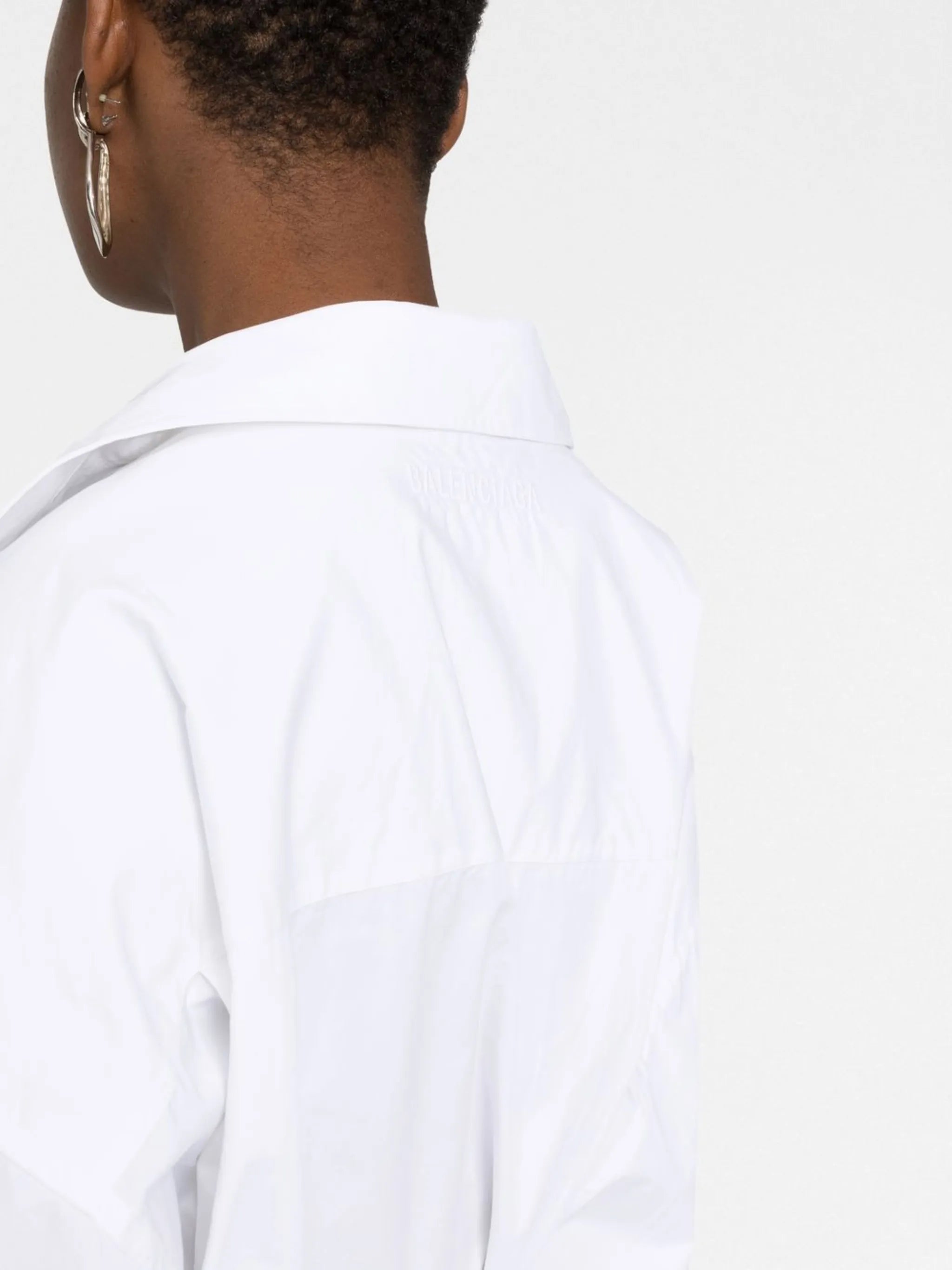 oversized wrap shirt