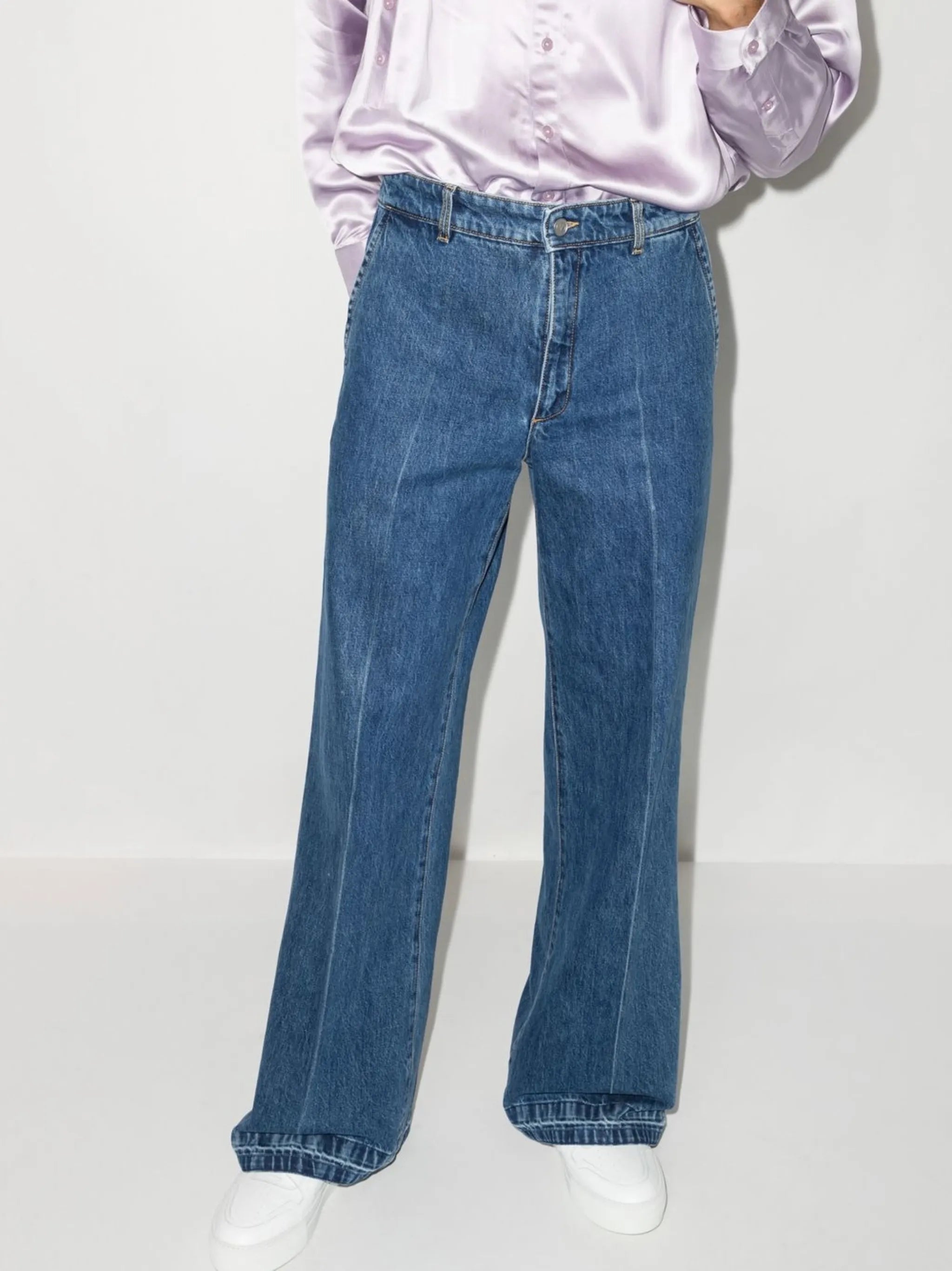 VLogo Signature straight-leg jeans