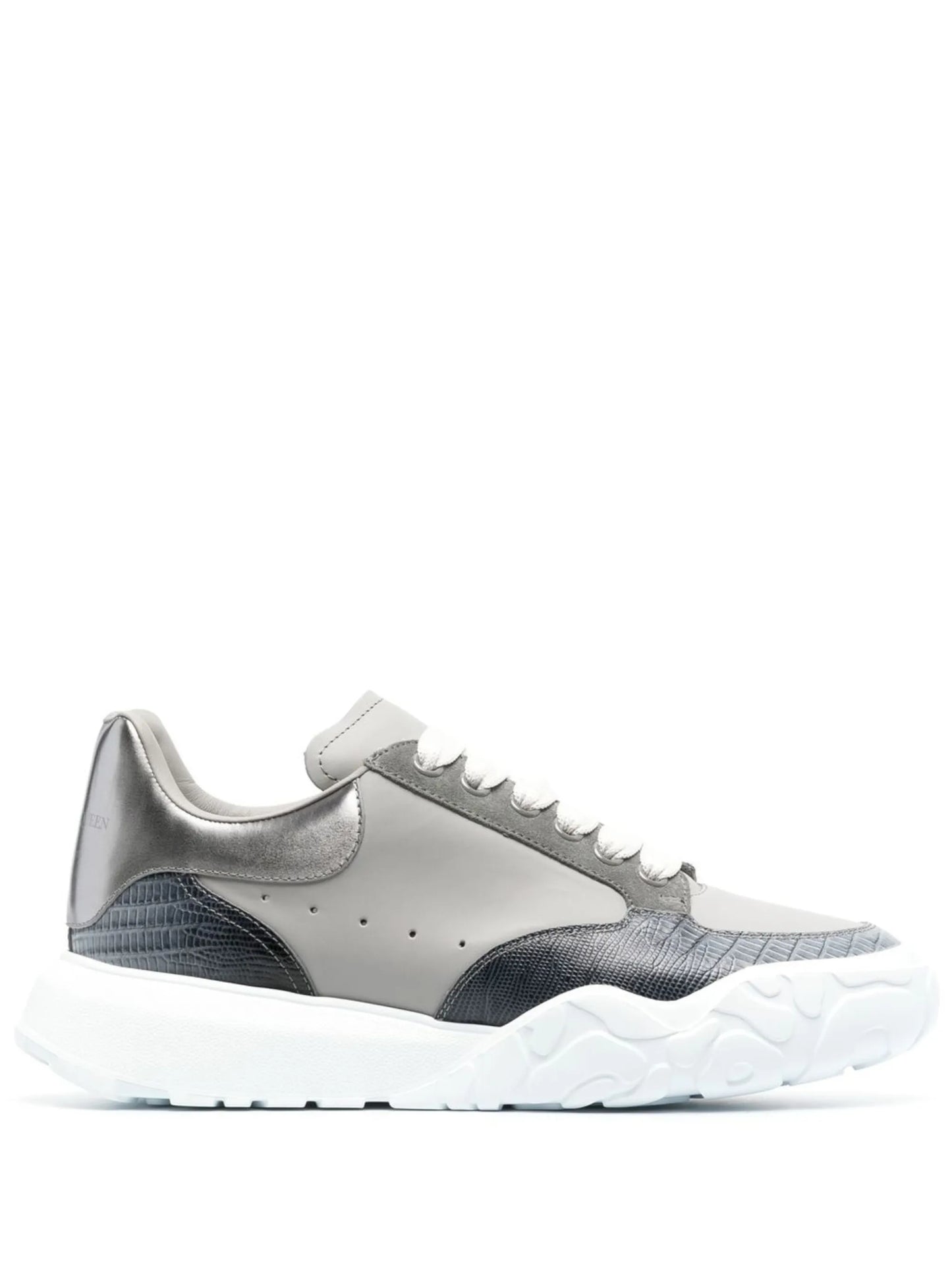 Court Trainers - Alexander McQueen -  Leather - Grey