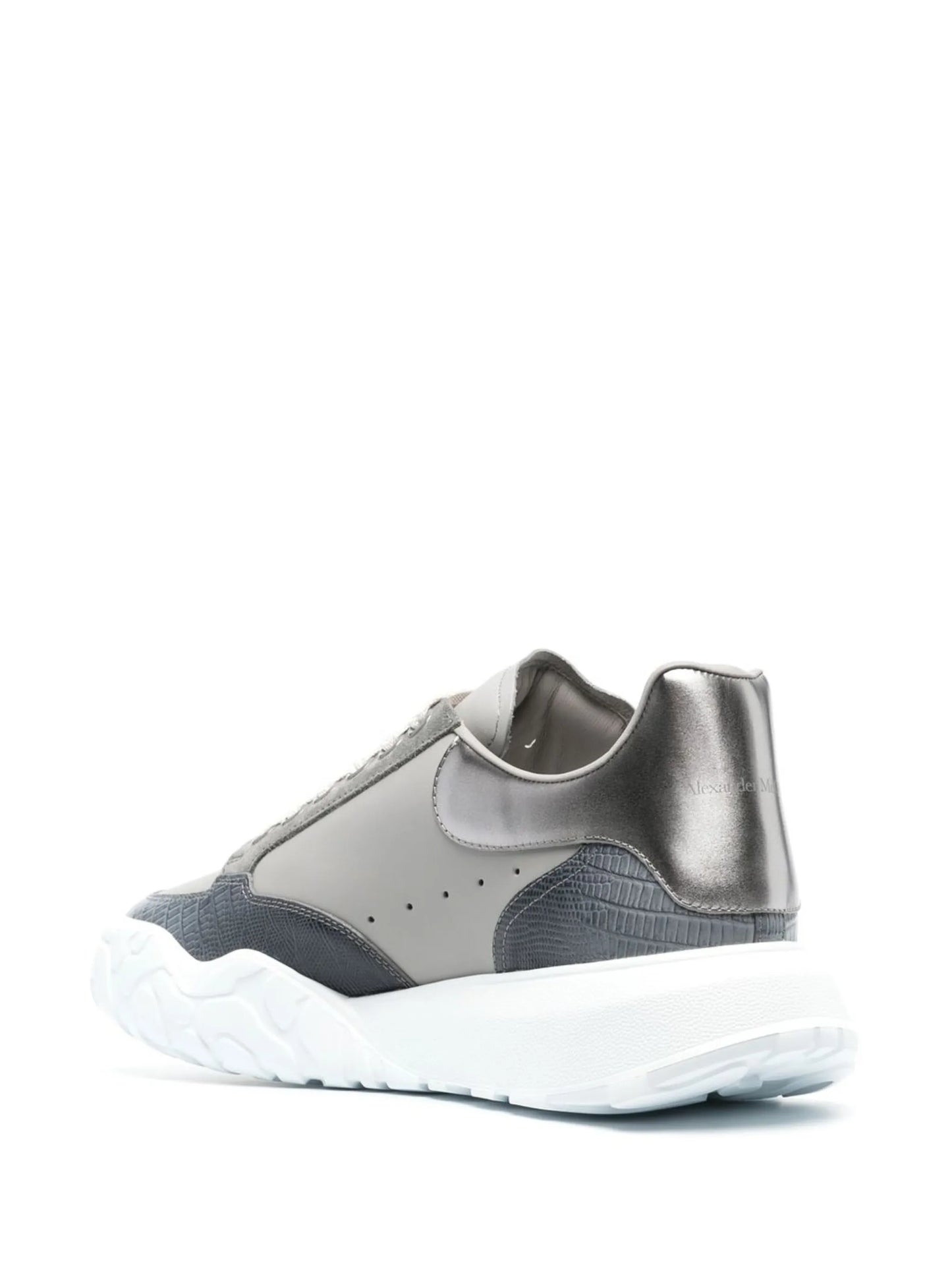 Court Trainers - Alexander McQueen -  Leather - Grey