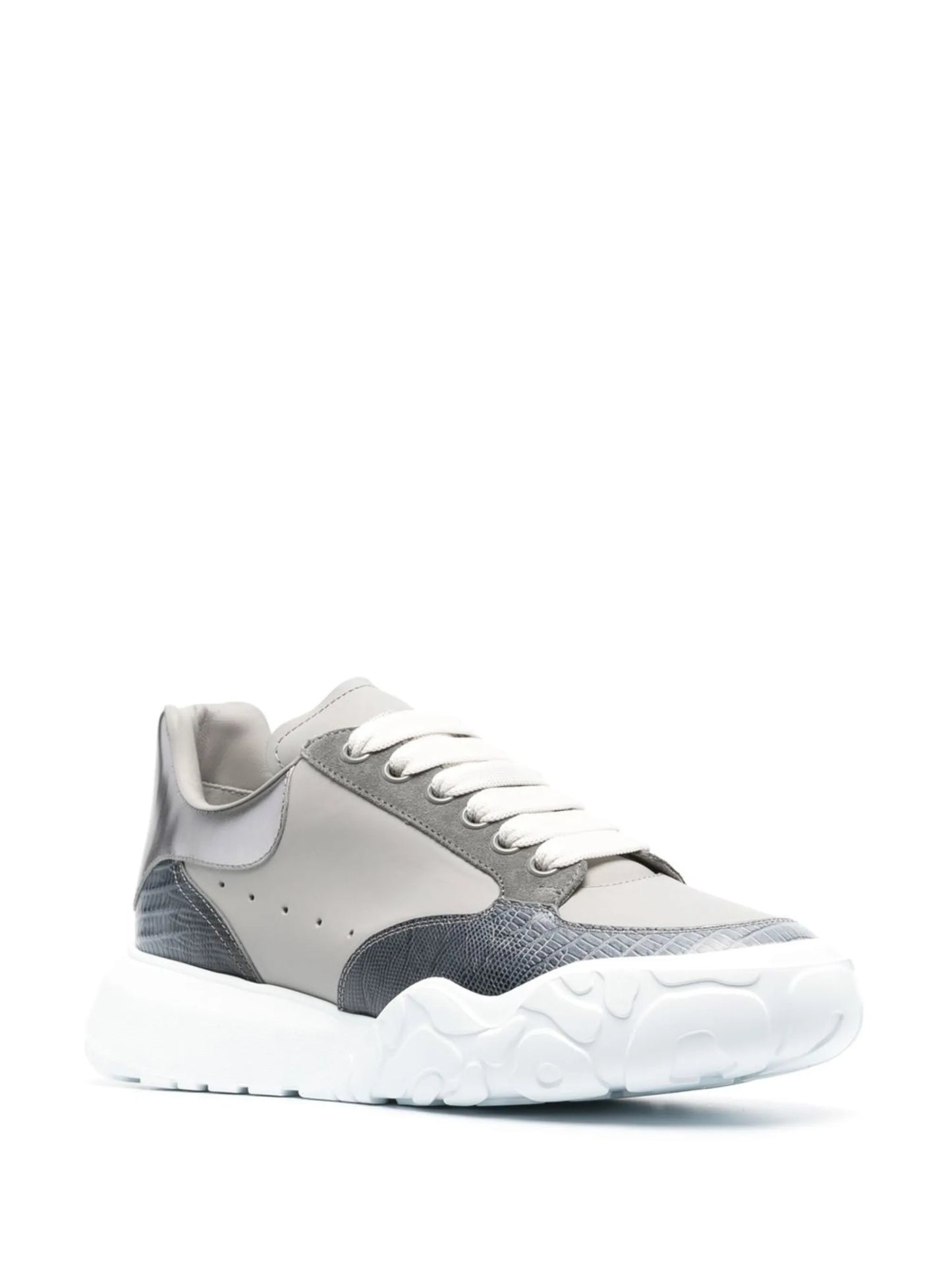 Court Trainers - Alexander McQueen -  Leather - Grey