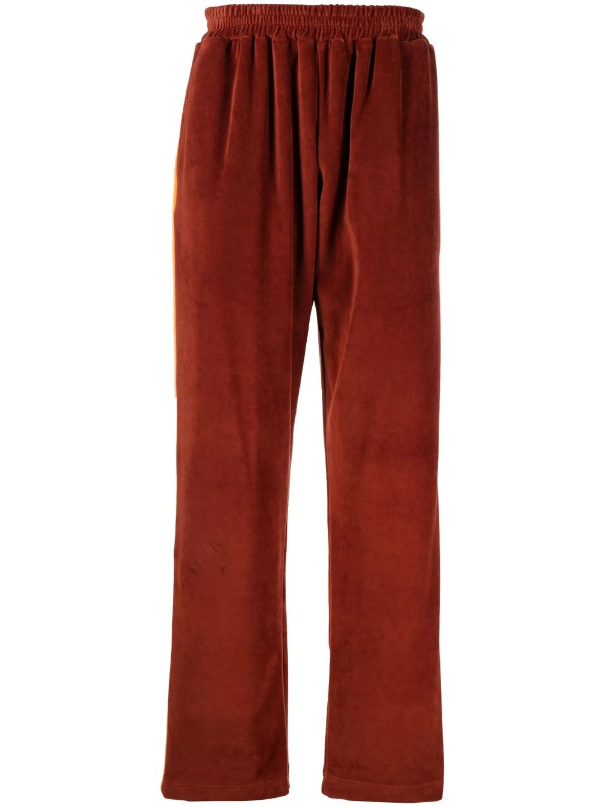 velour track pants