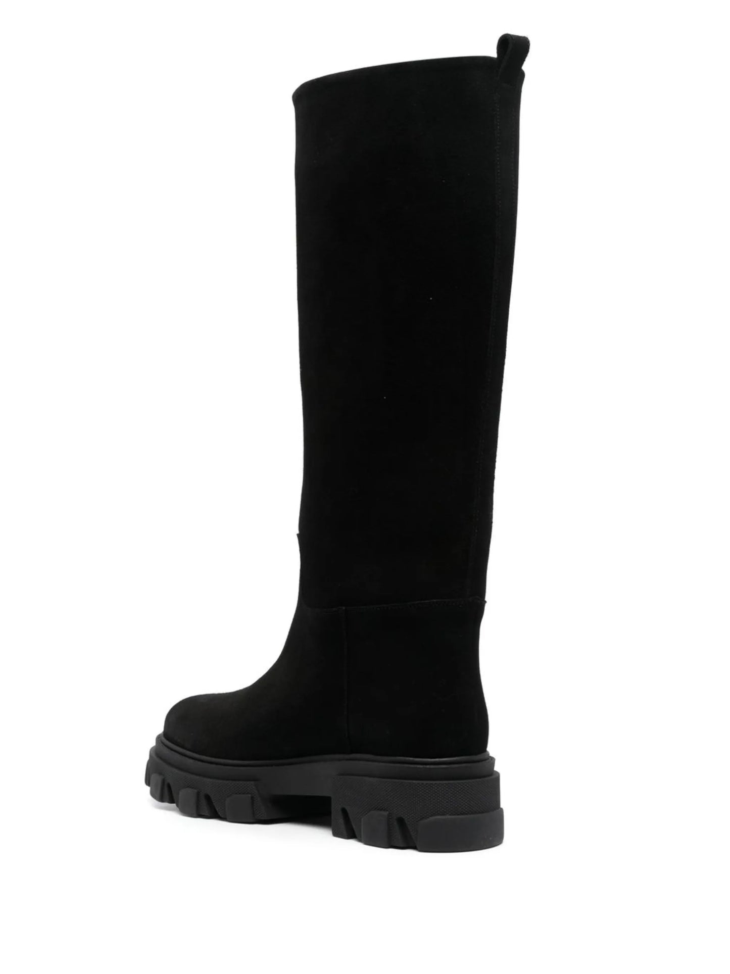 Perni Tubular suede knee-high boots