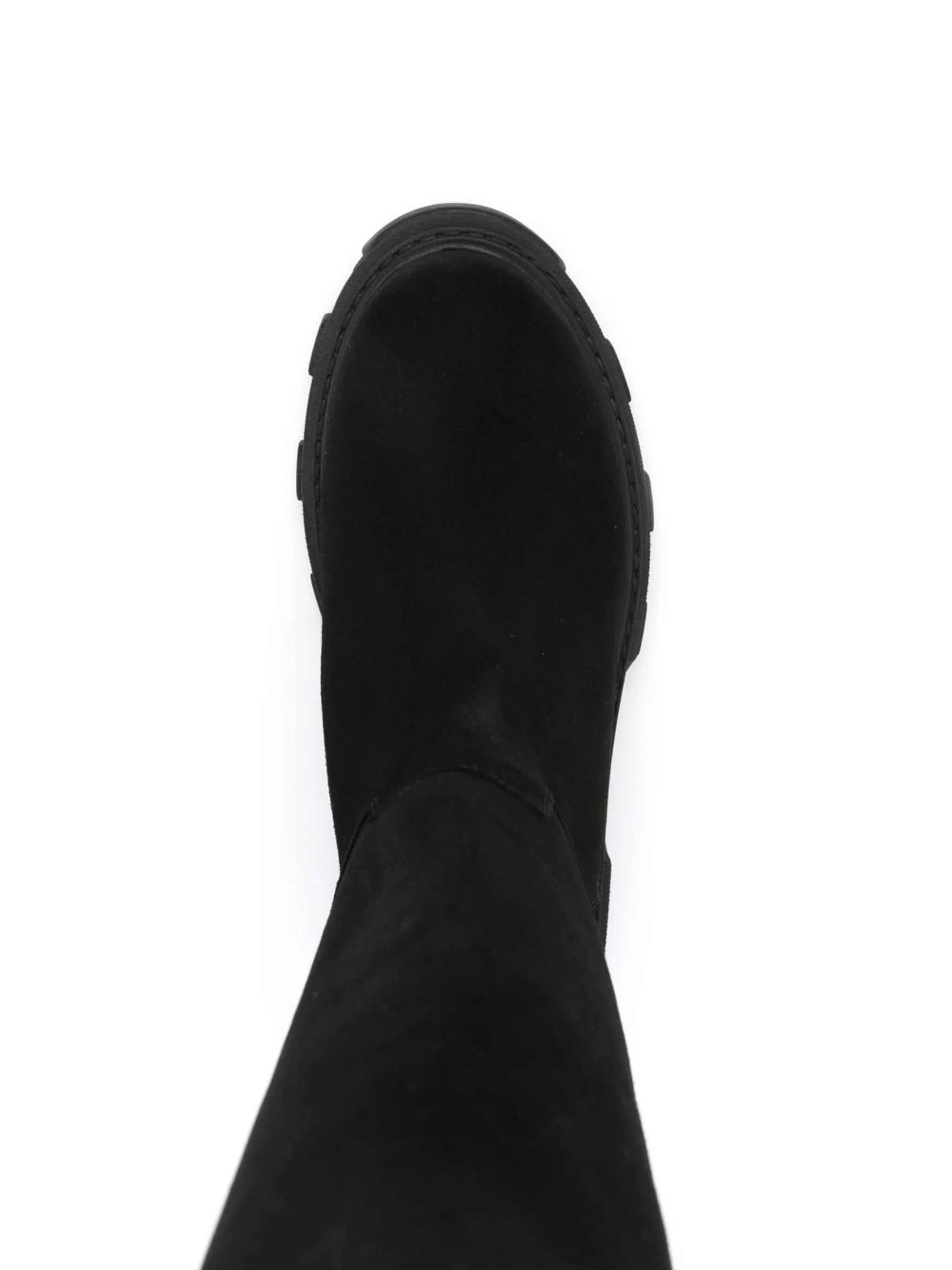 Perni Tubular suede knee-high boots