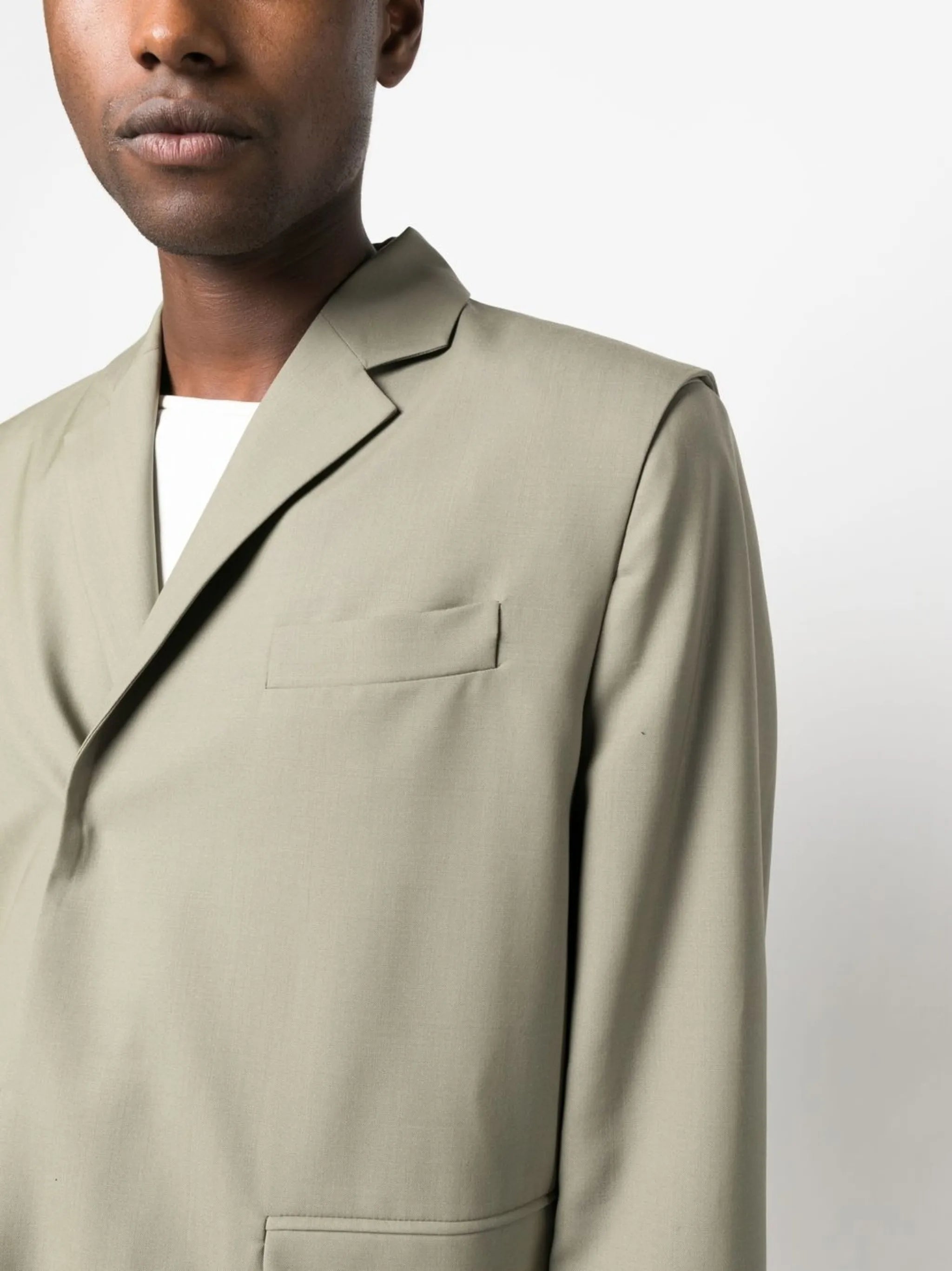 pull-over suit jacket