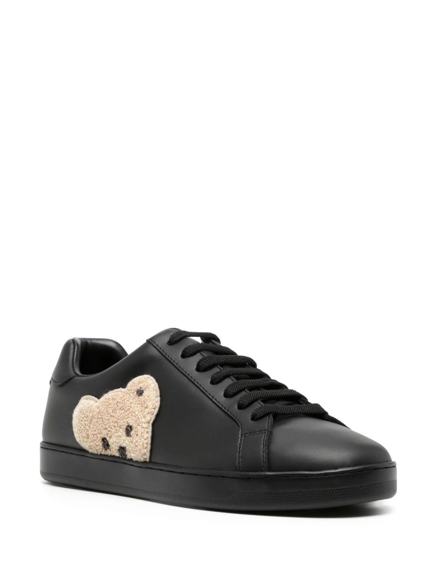 teddy motif low-top sneakers