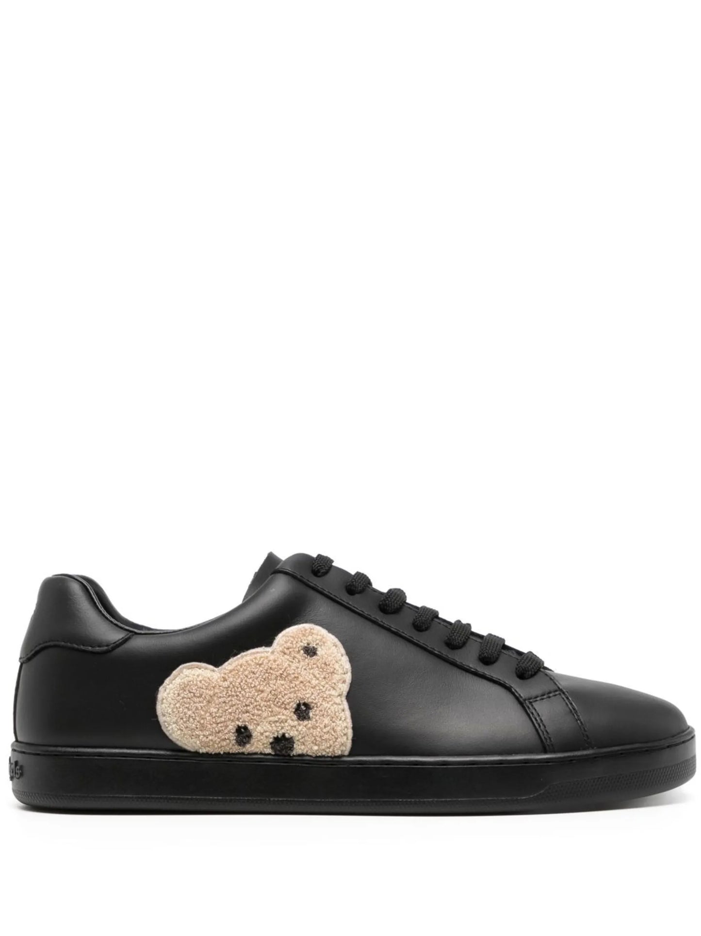 teddy motif low-top sneakers
