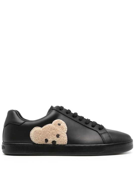 teddy motif low-top sneakers