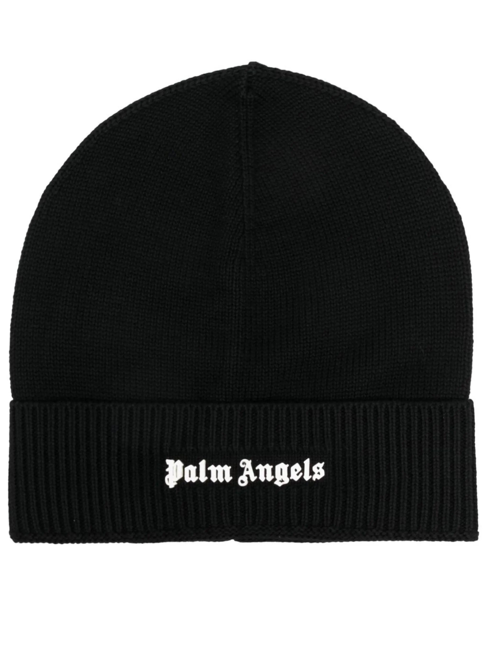 logo-embroidered beanie