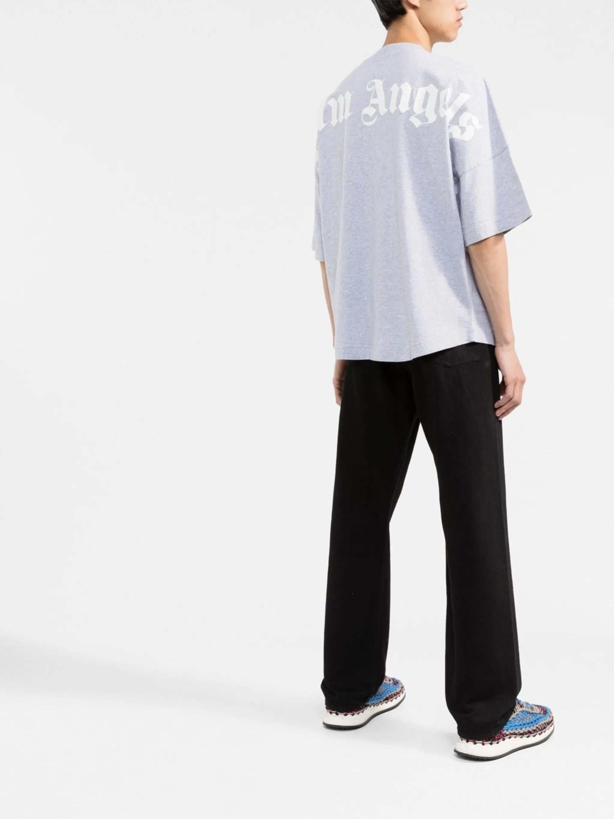 logo-print cotton T-shirt