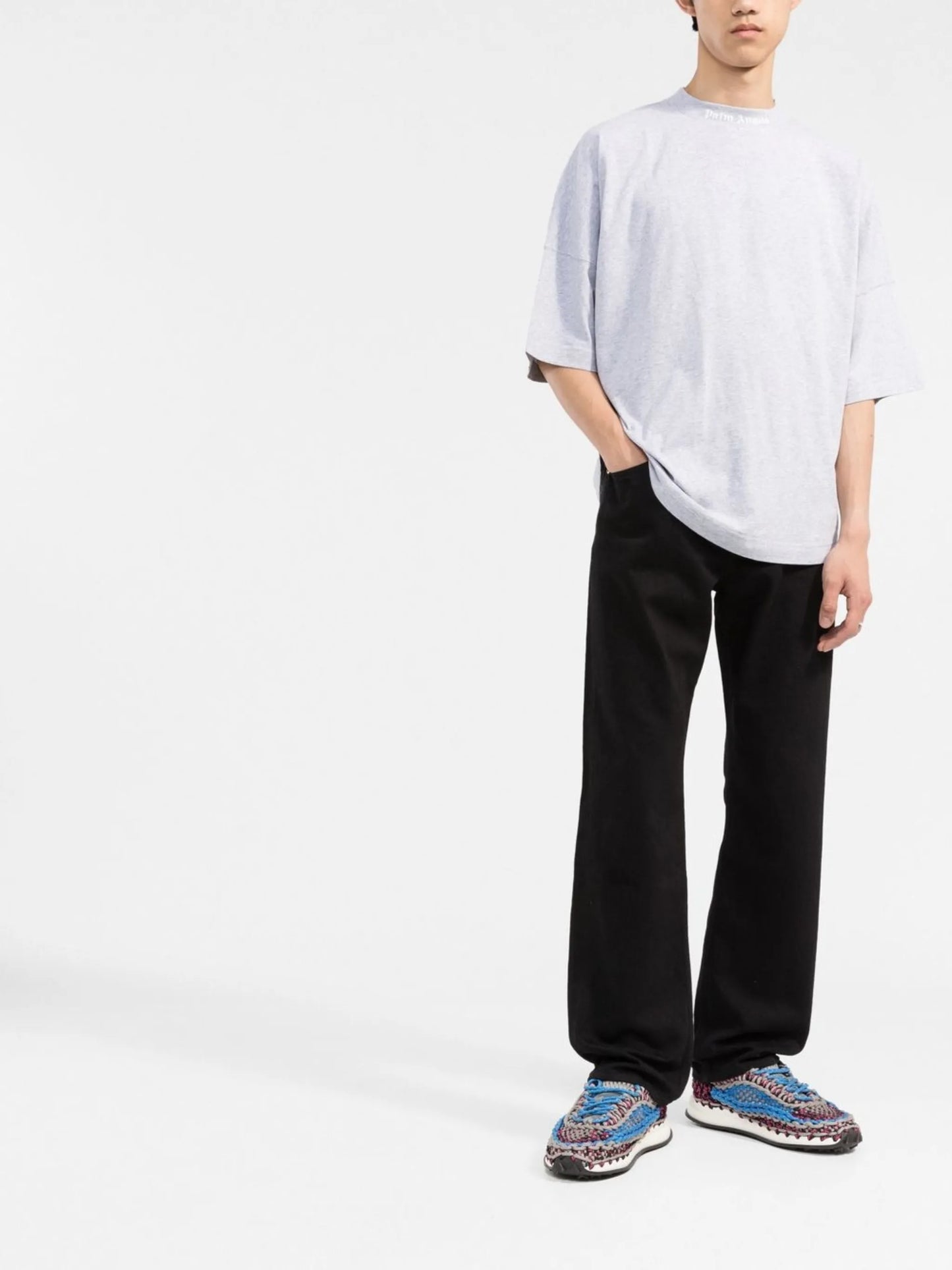 logo-print cotton T-shirt