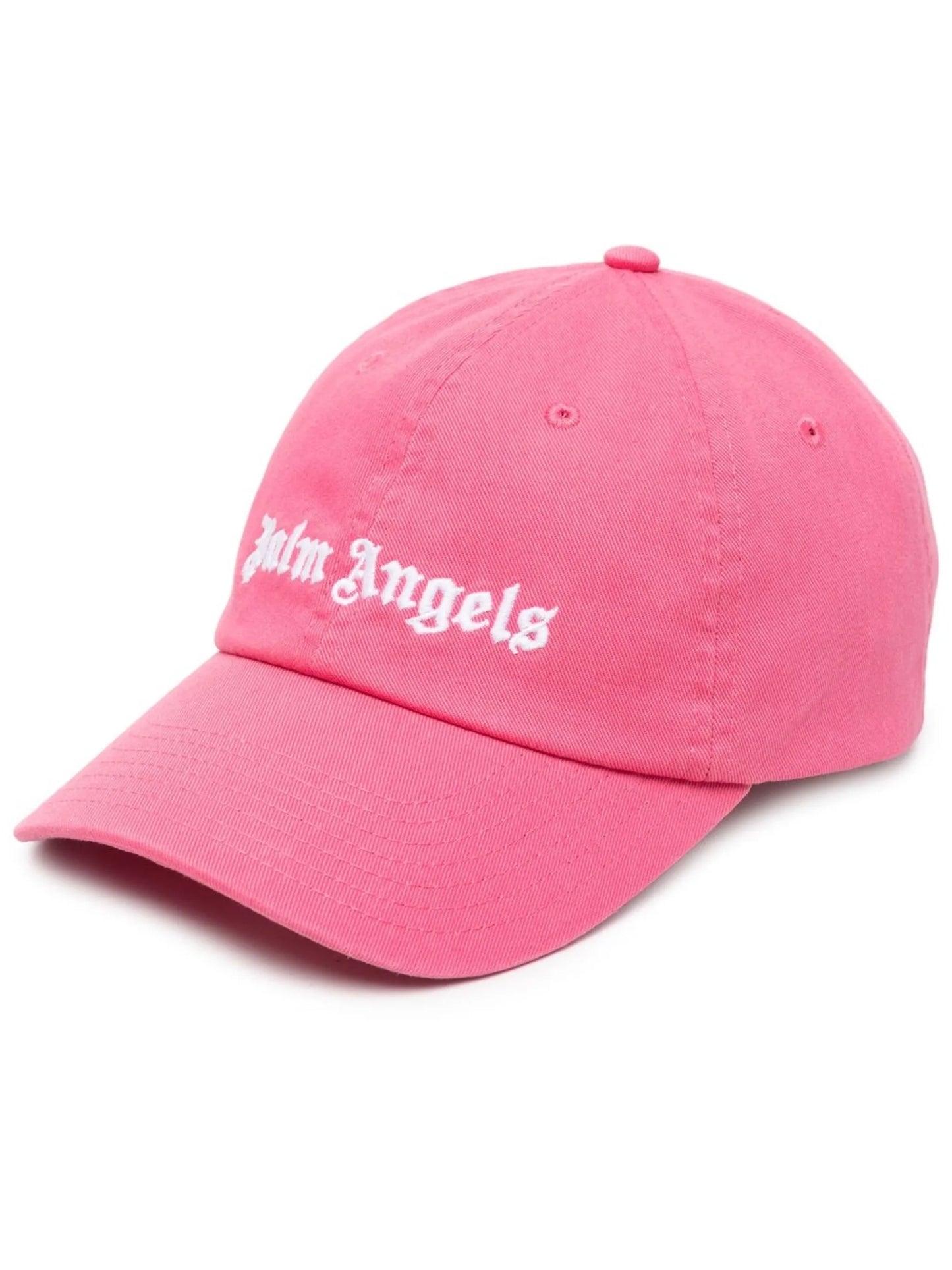 logo-embroidered cotton cap