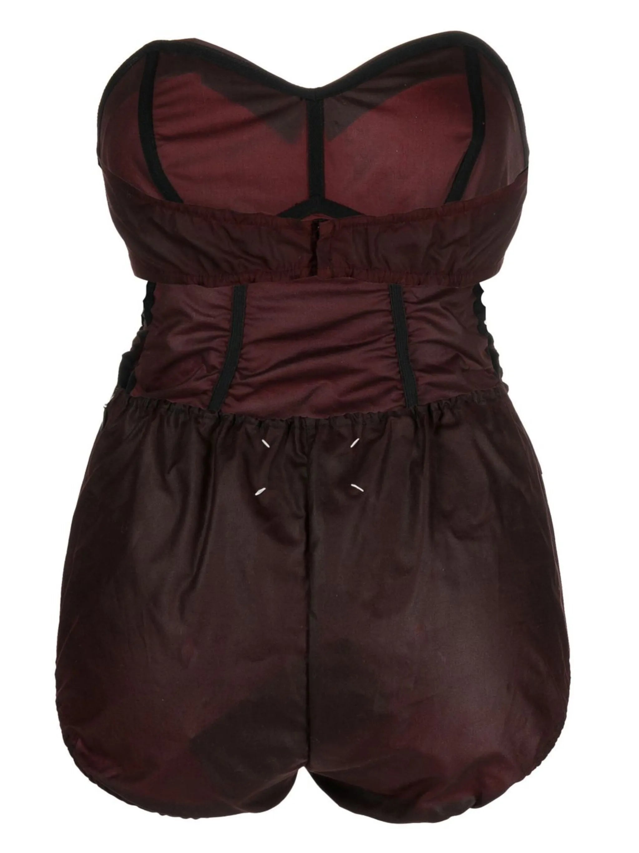 waxec cotton corset bodysuit