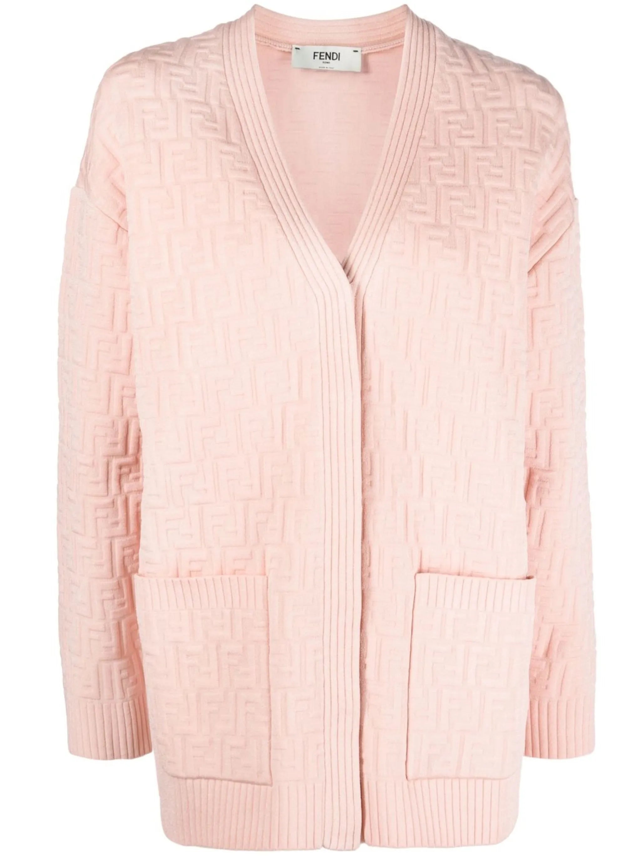 FF embossed monogram cardigan
