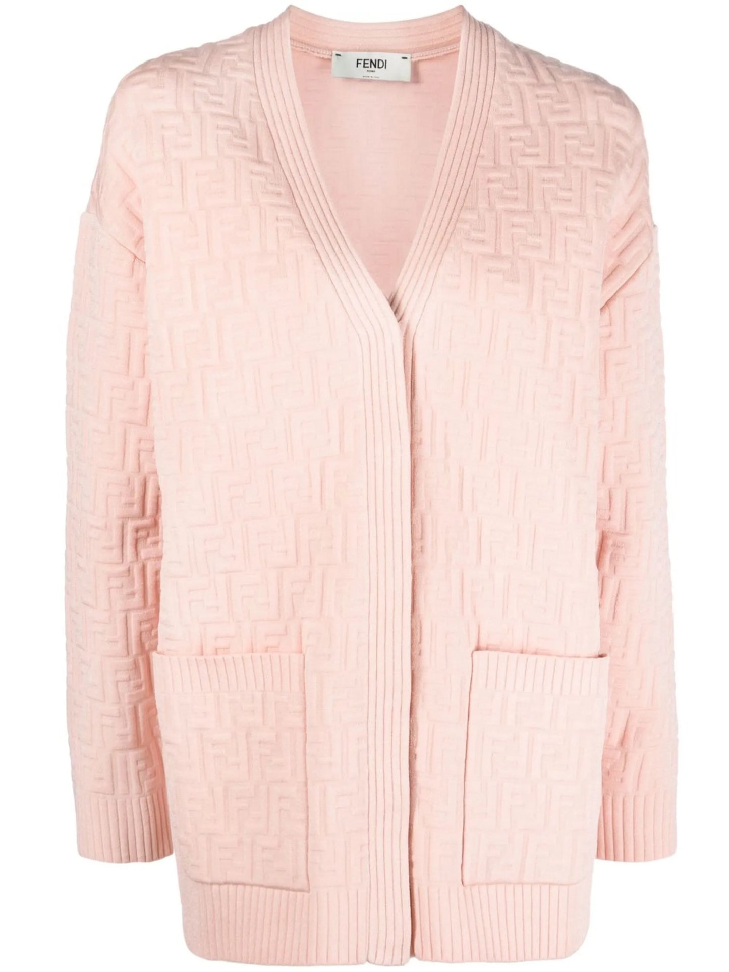 FF embossed monogram cardigan