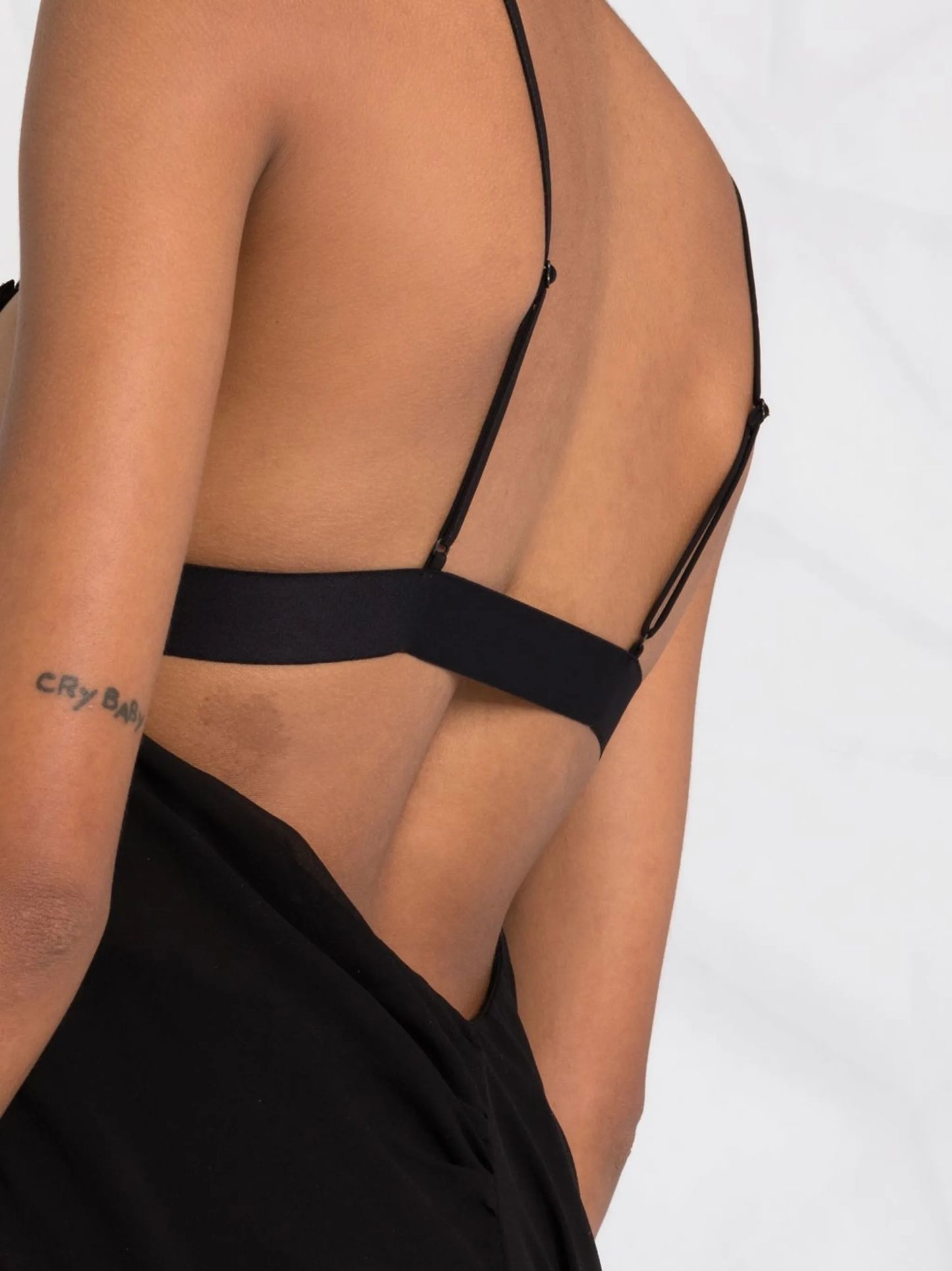 cut-out detail minidress