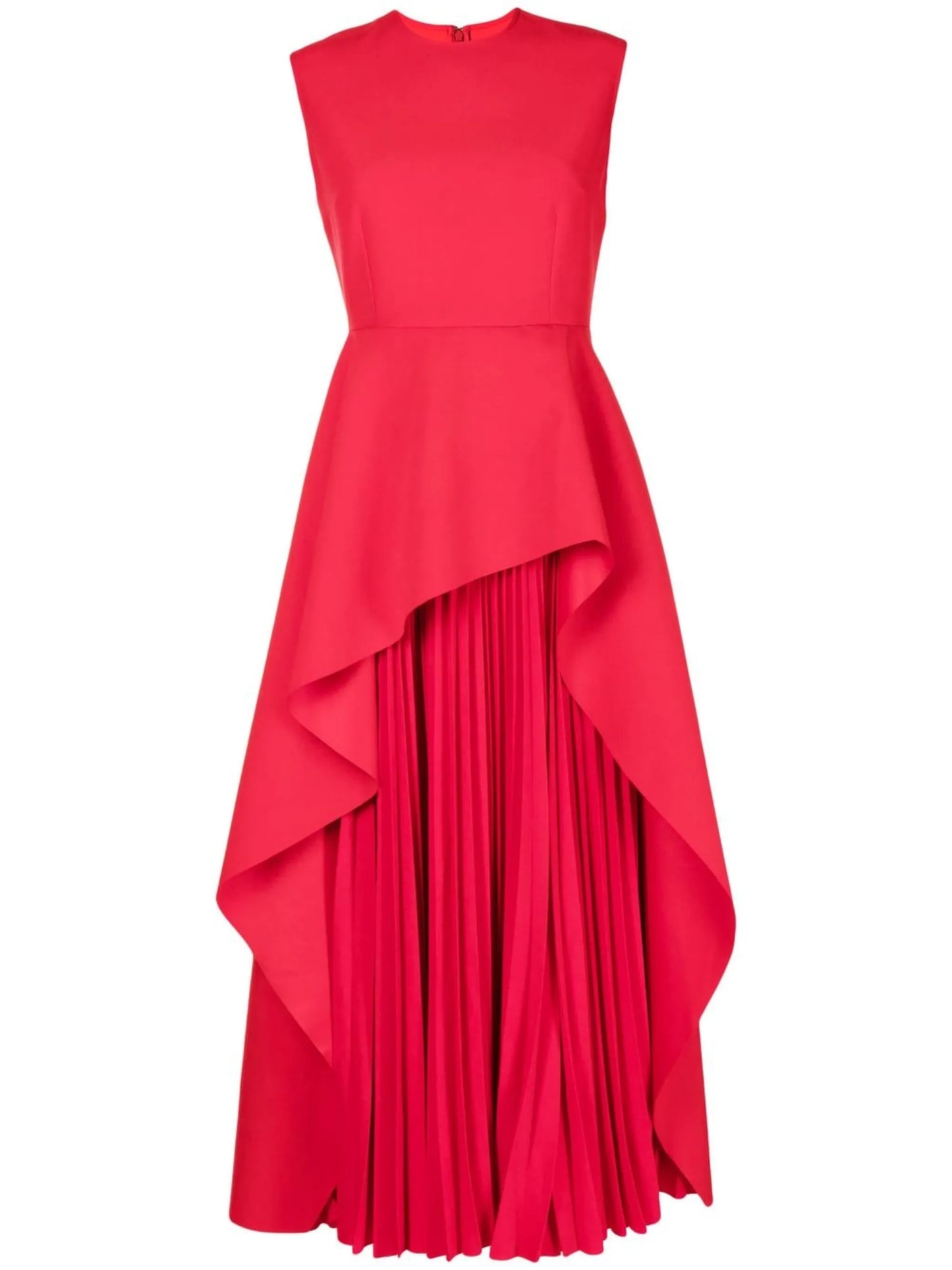 Severny sleeveless flared midi dress