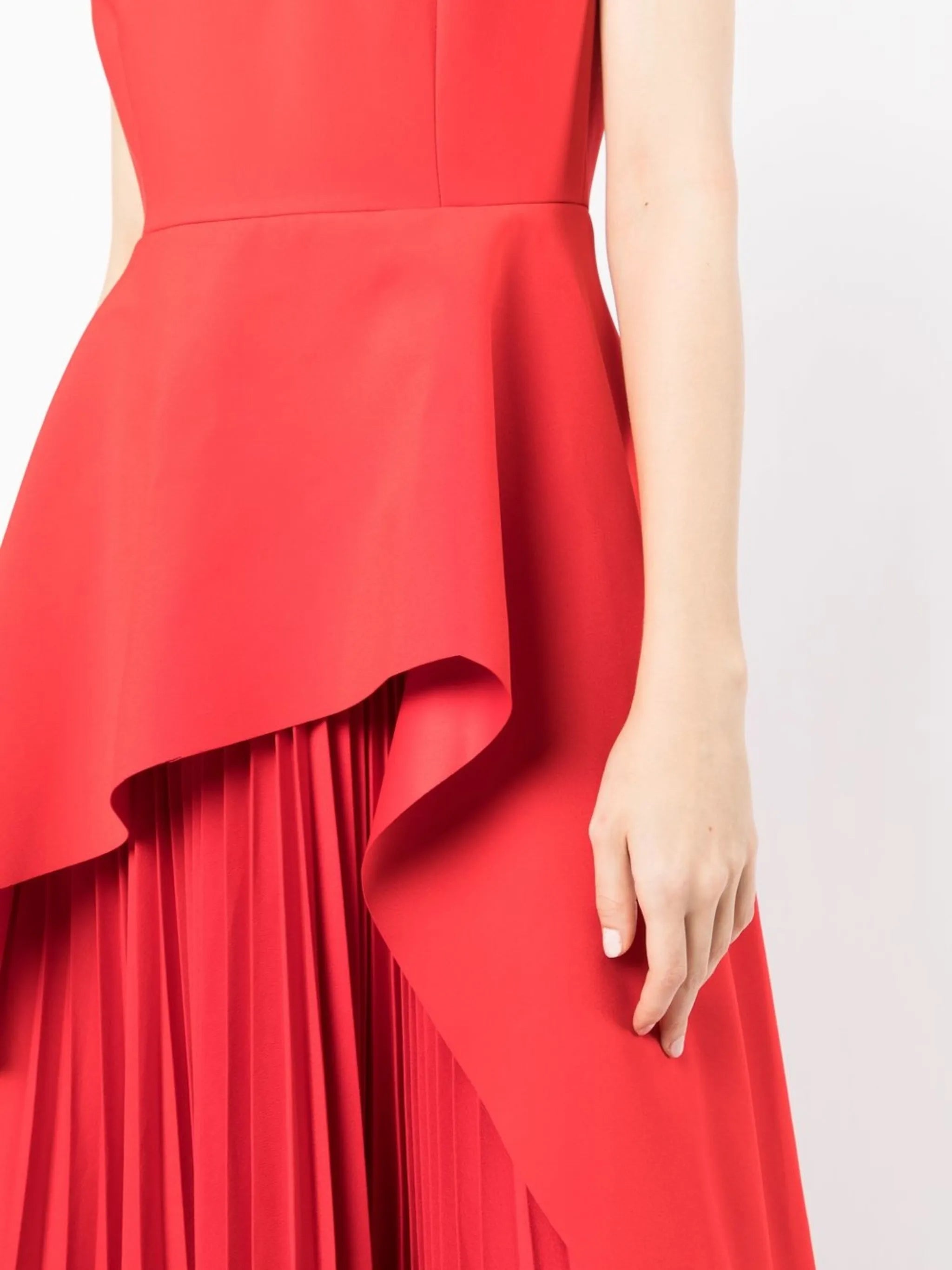 Severny sleeveless flared midi dress
