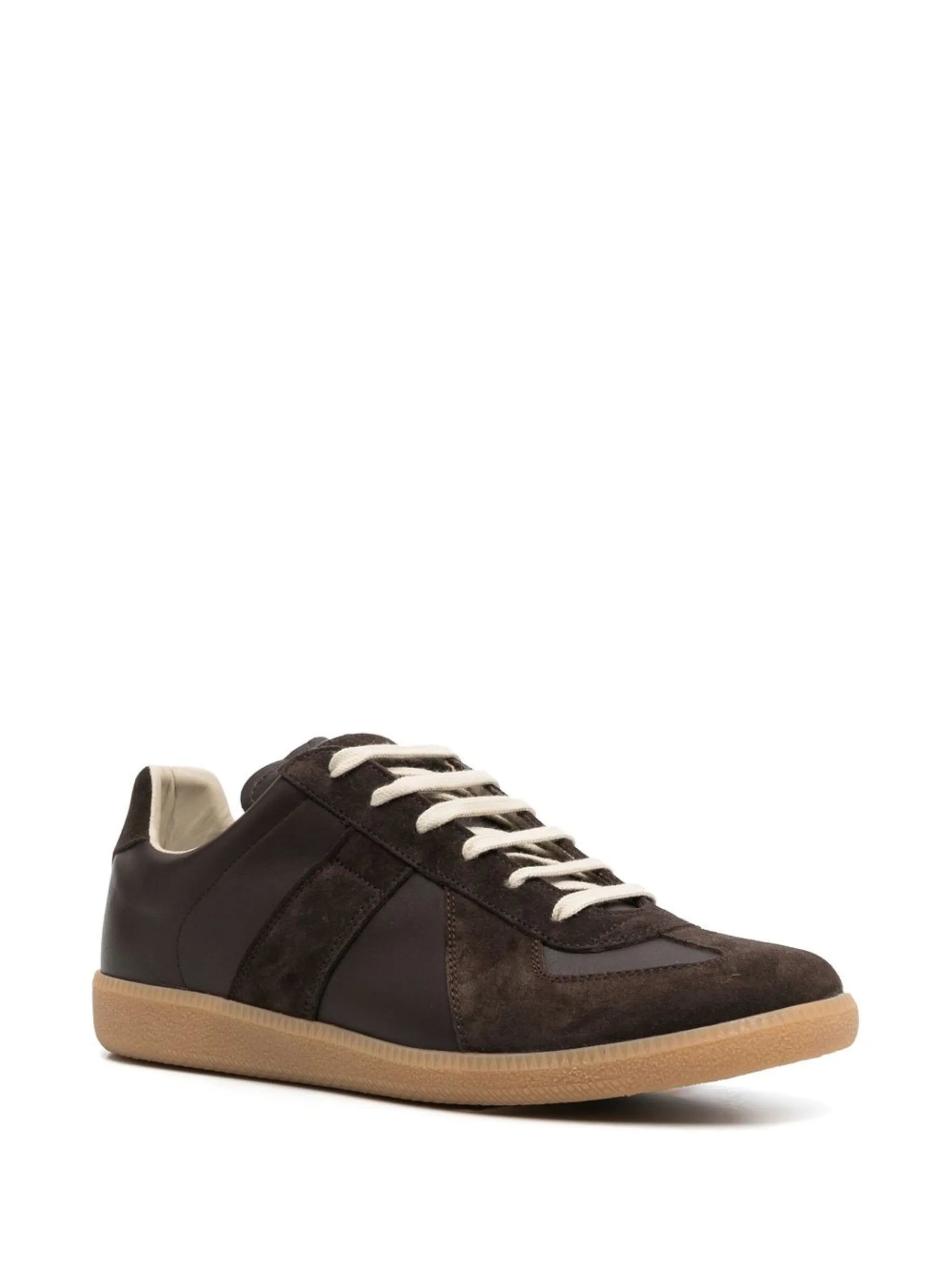 Replica low-top leather sneakers