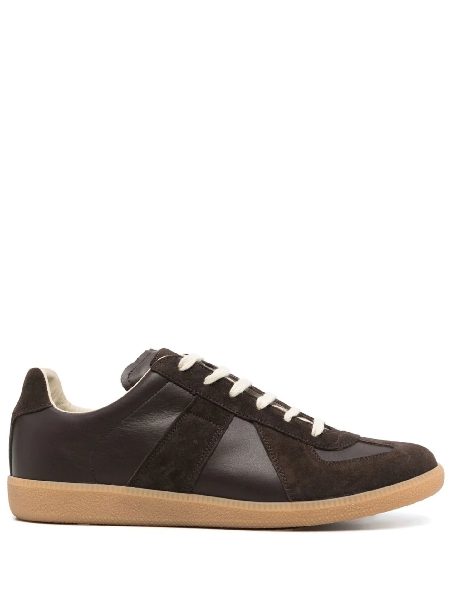 Replica low-top leather sneakers