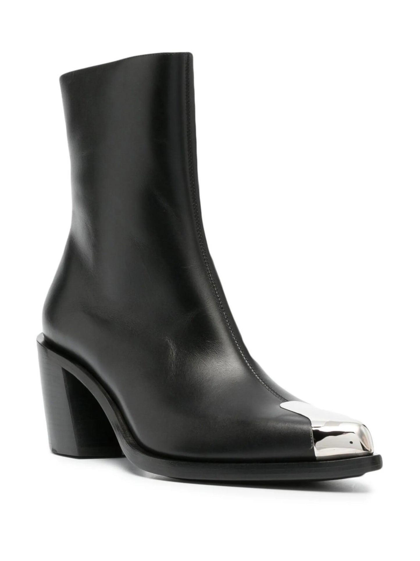 pointed-toe ankle boots