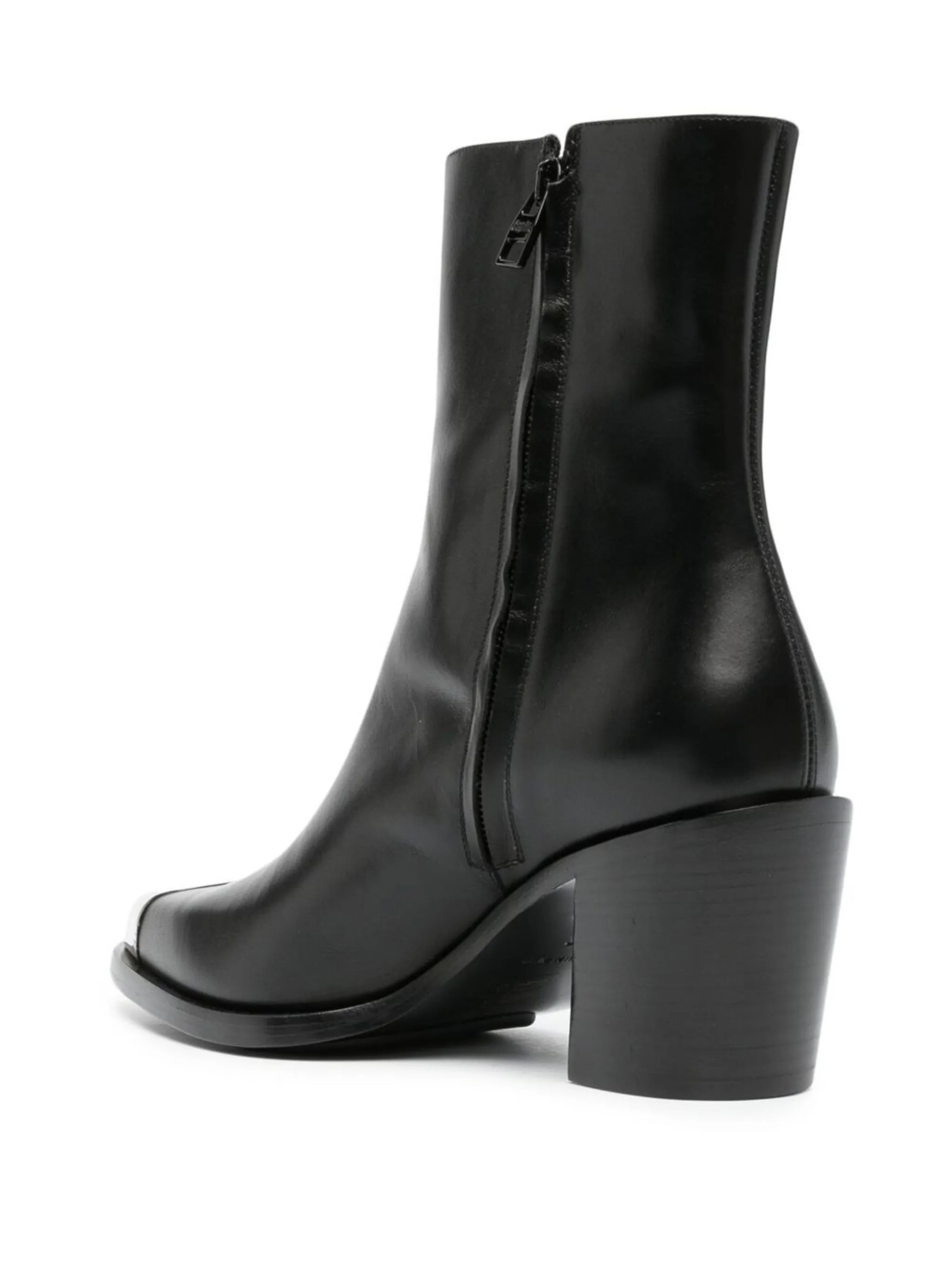 pointed-toe ankle boots