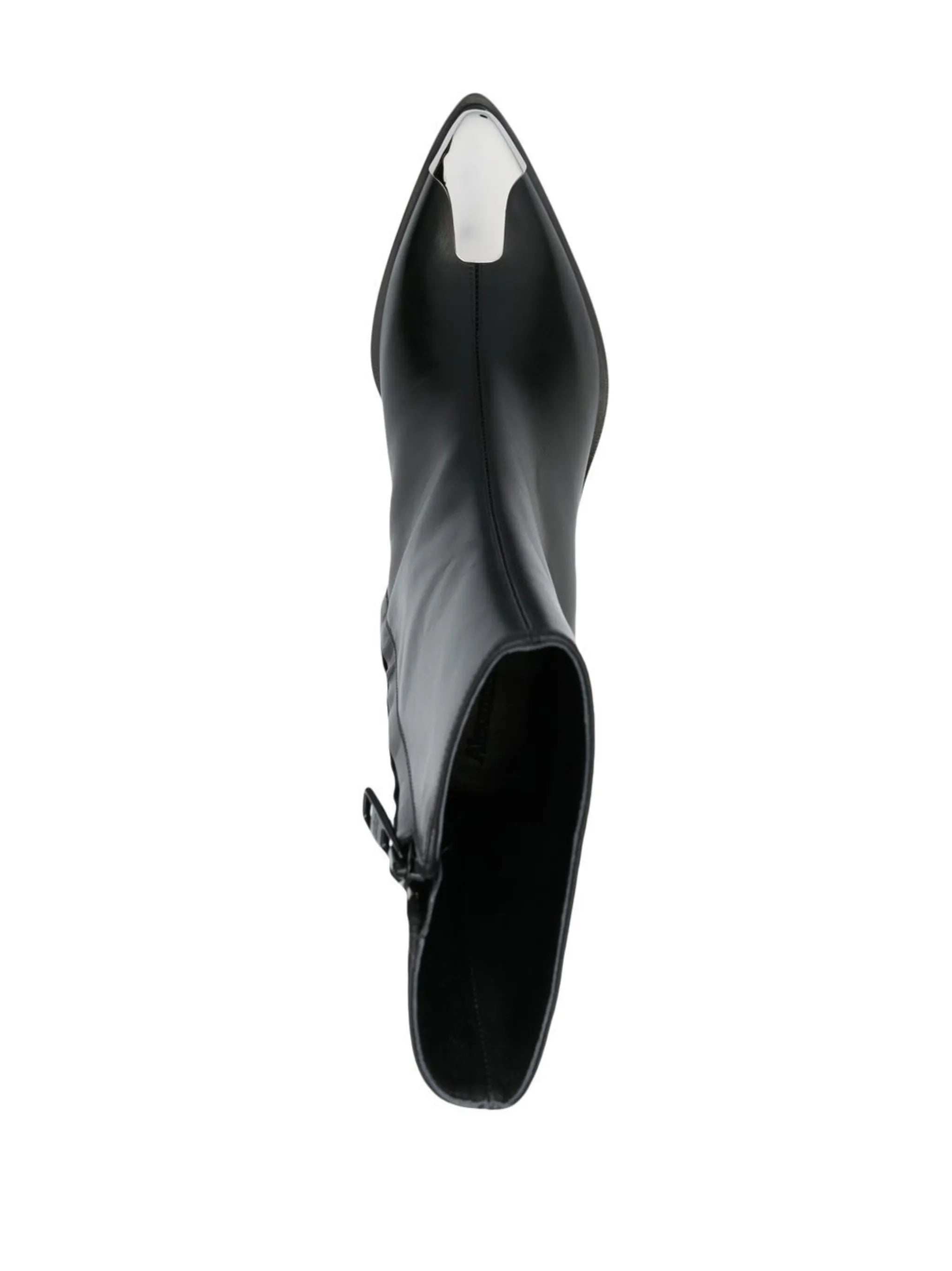 pointed-toe ankle boots