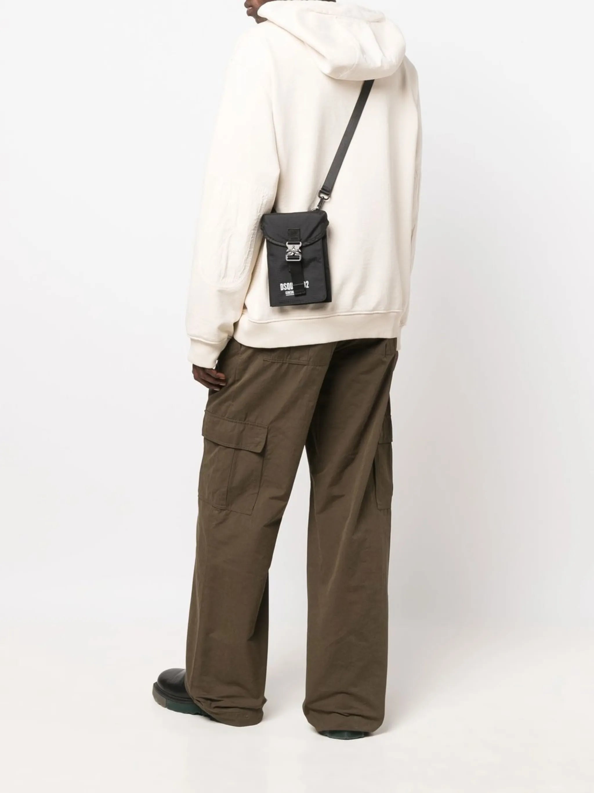logo-print crossbody bag