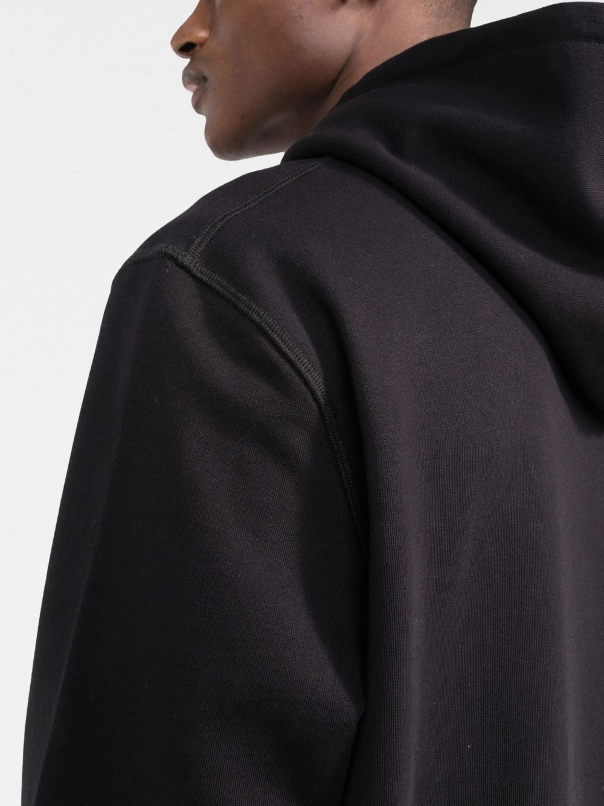 Graffiti-logo hoodie