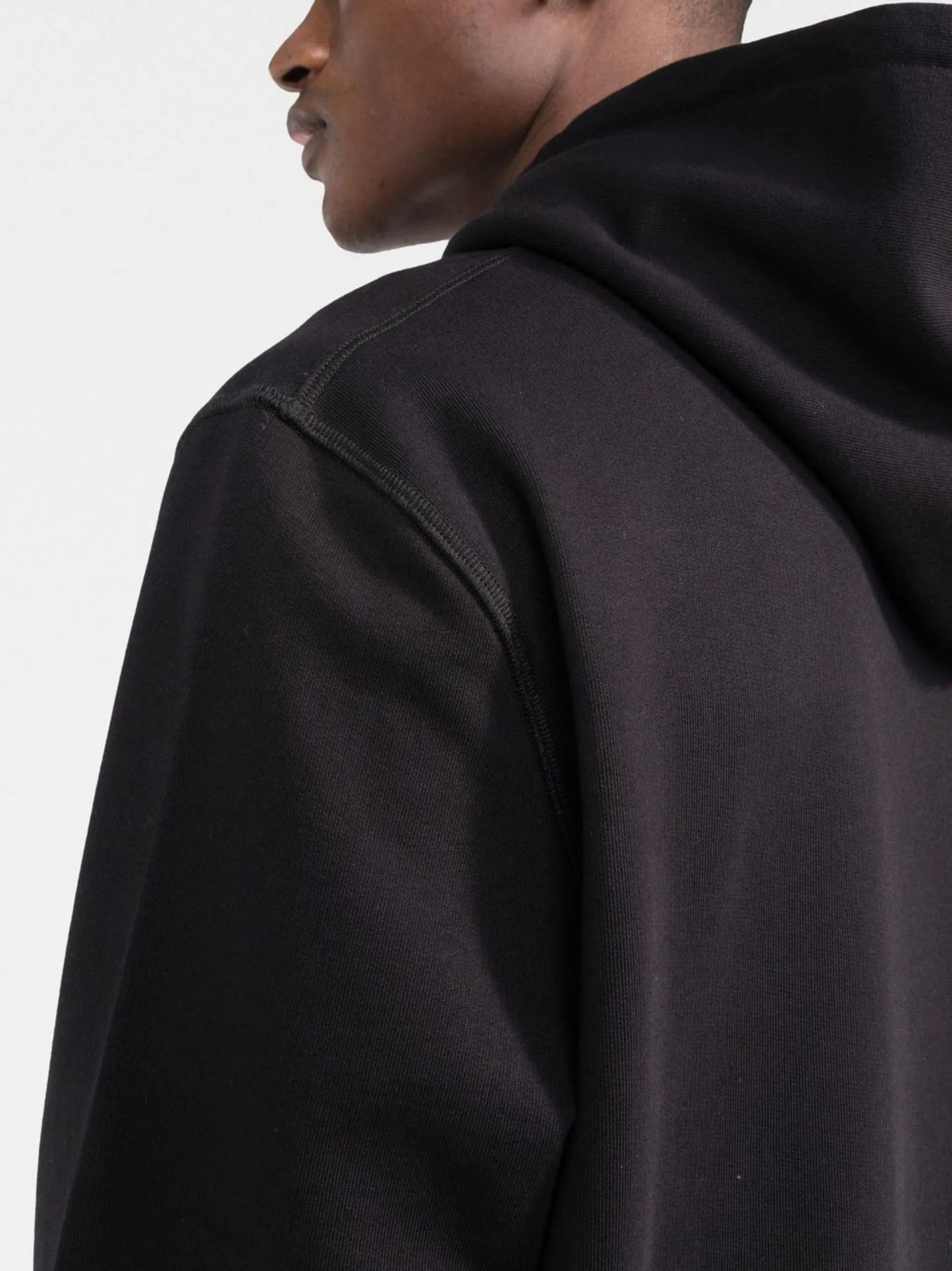 Graffiti-logo hoodie