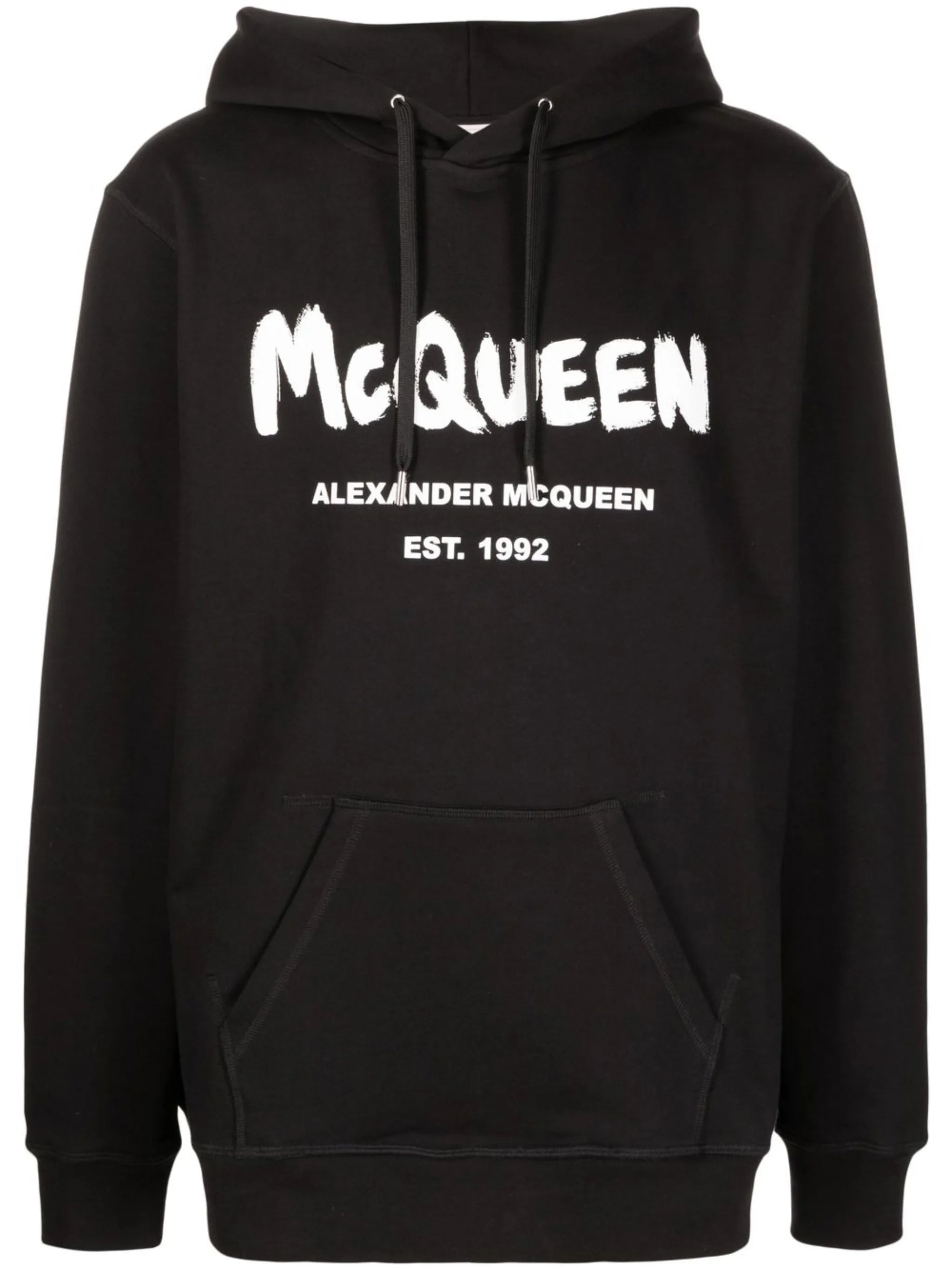 Graffiti-logo hoodie