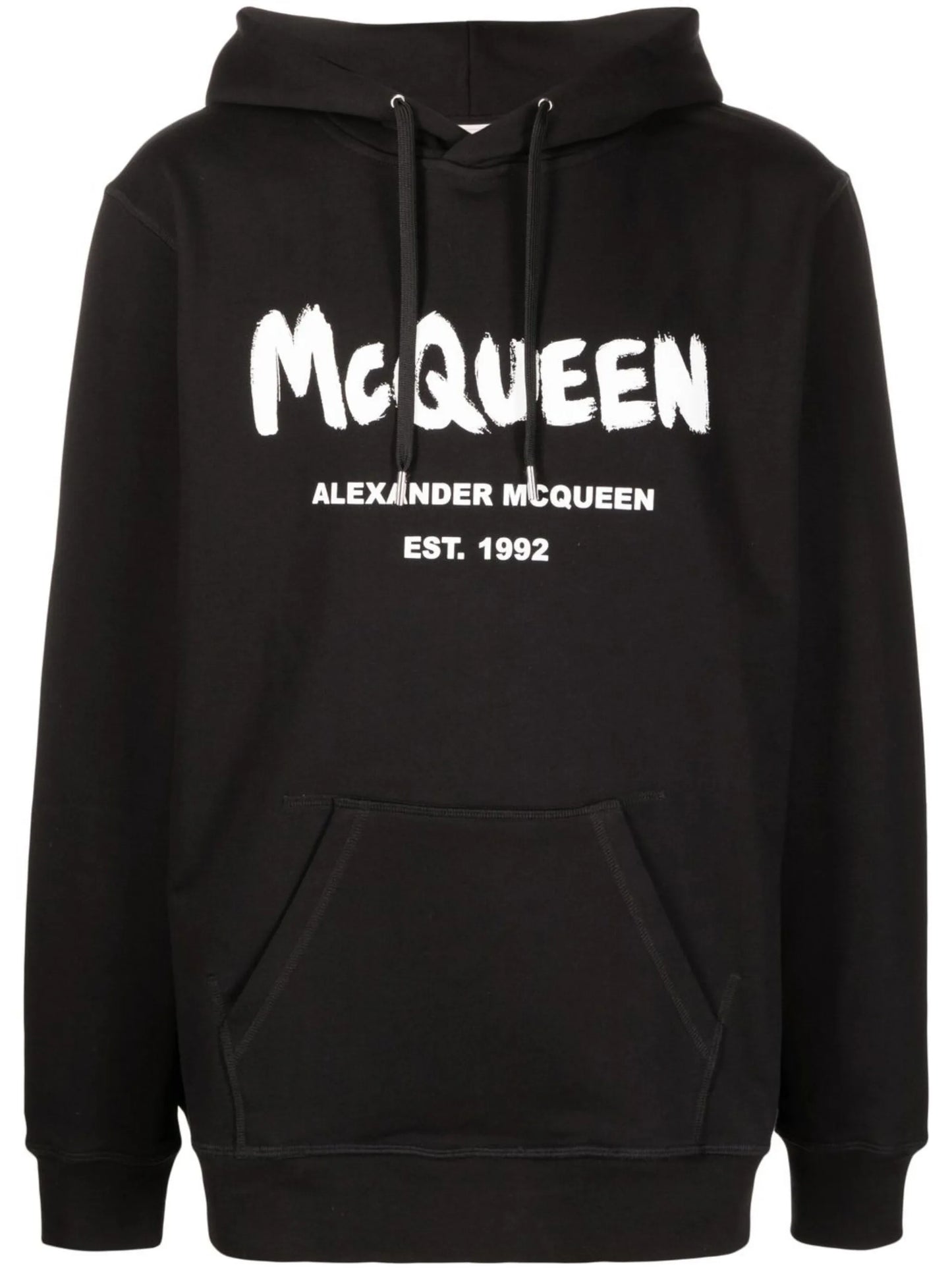 Graffiti-logo hoodie