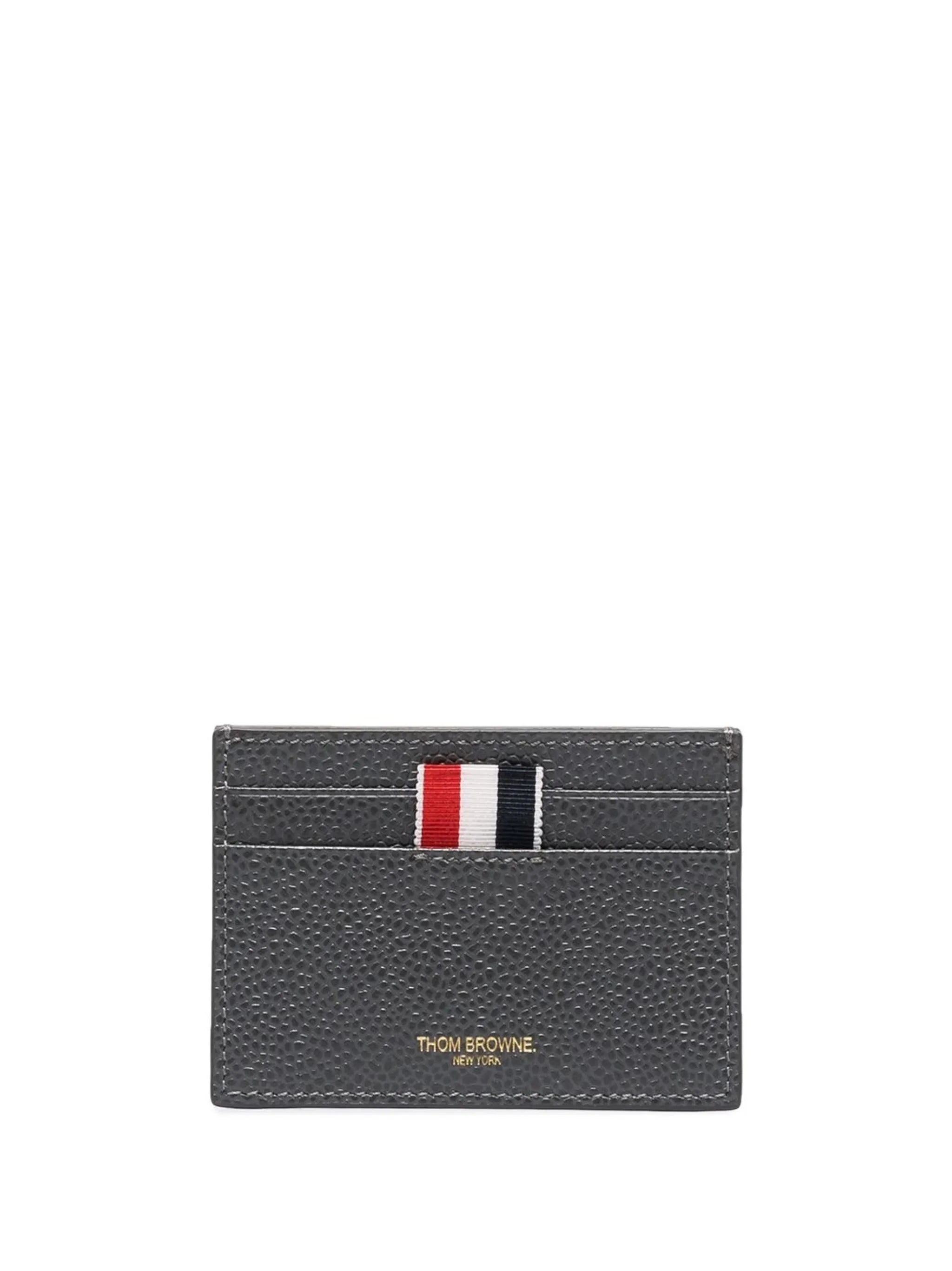 pebble-grain single card holder
