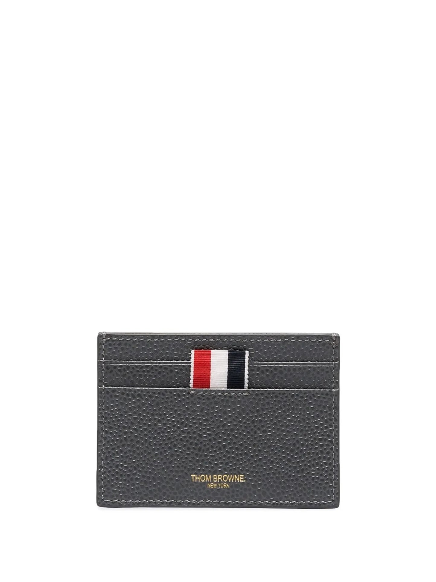 pebble-grain single card holder