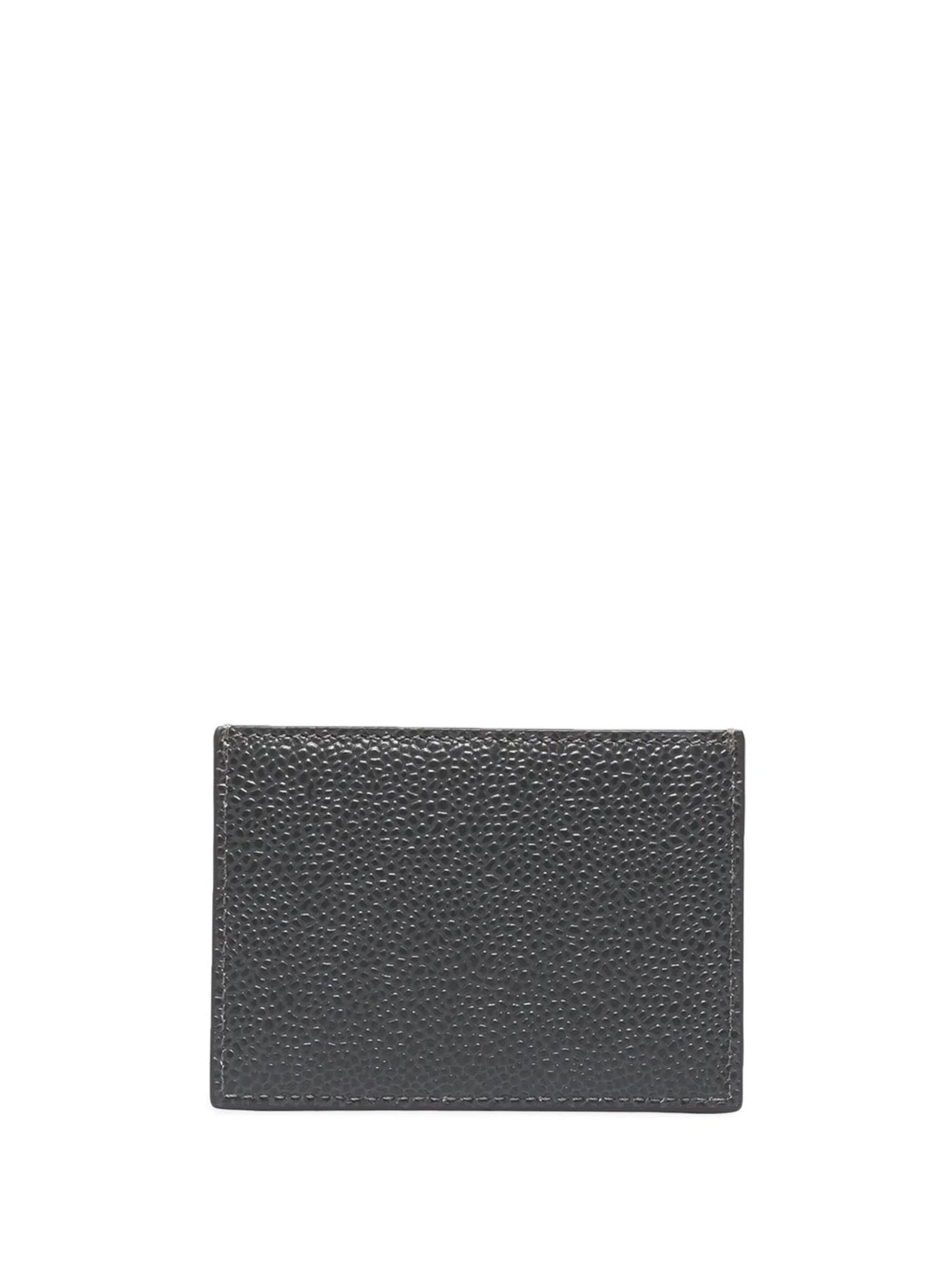 pebble-grain single card holder
