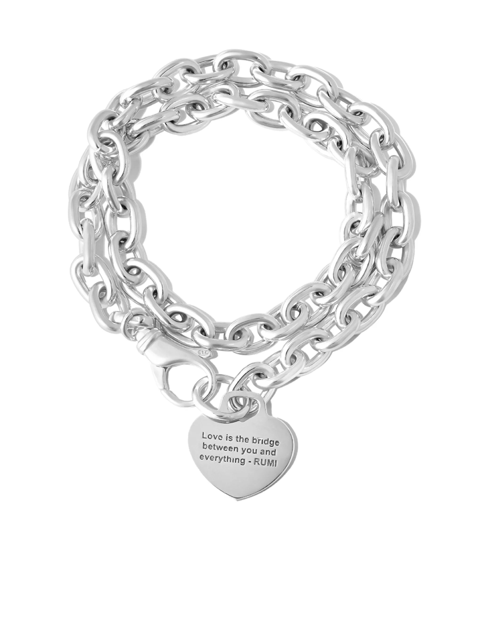Love is the Bridge pendant necklace