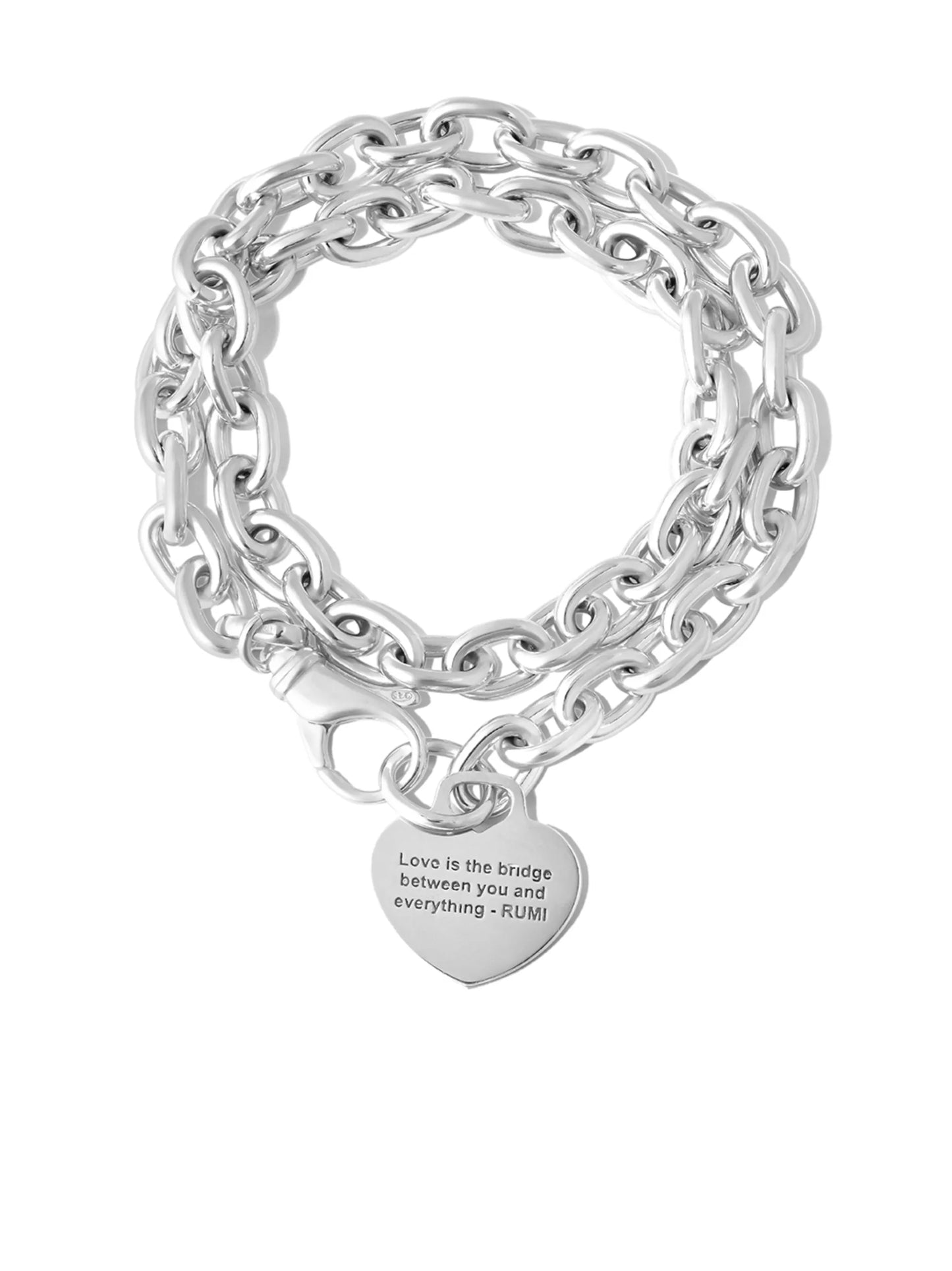 Love is the Bridge pendant necklace