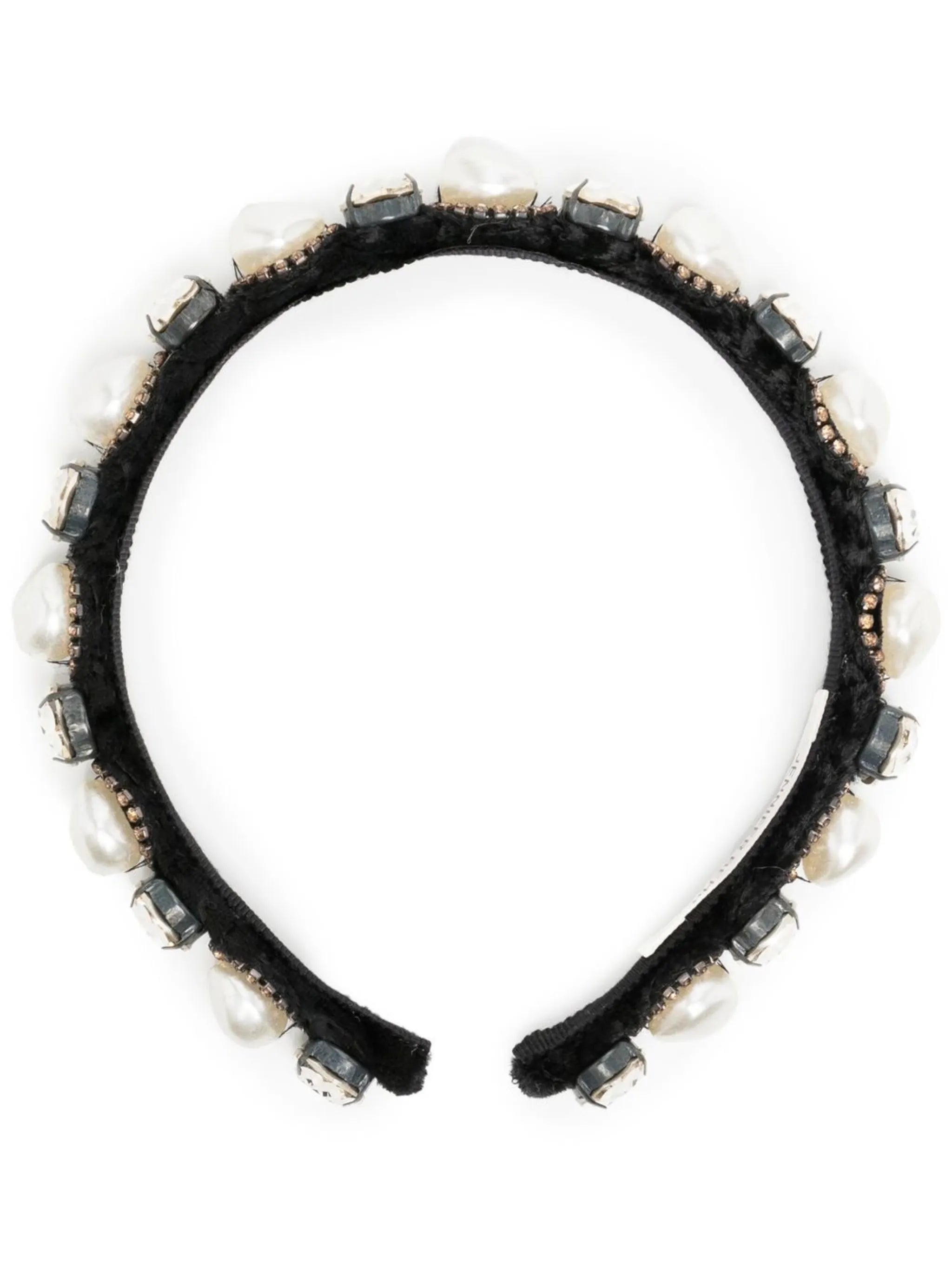crystal-embellished thin headband