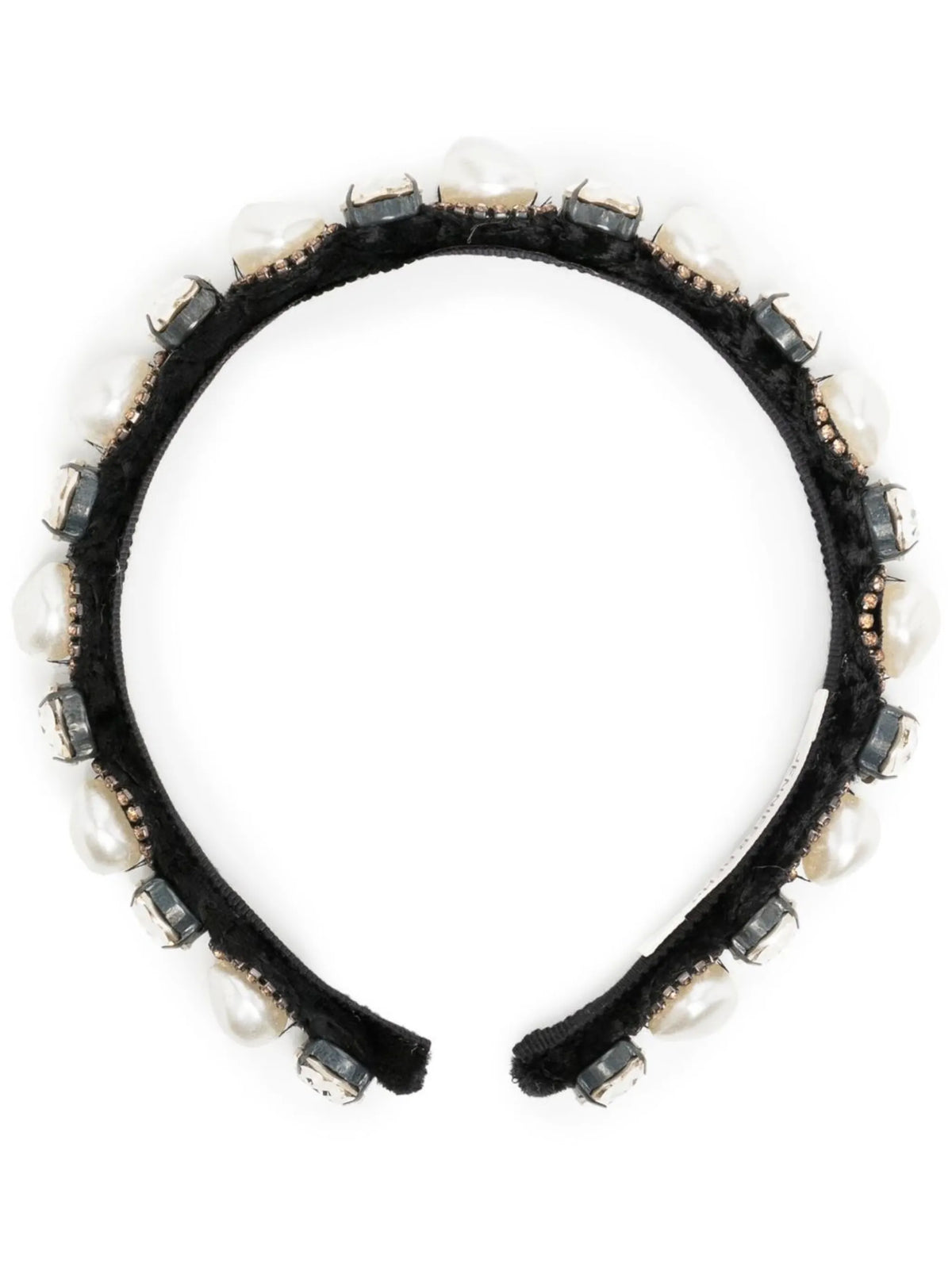 crystal-embellished thin headband