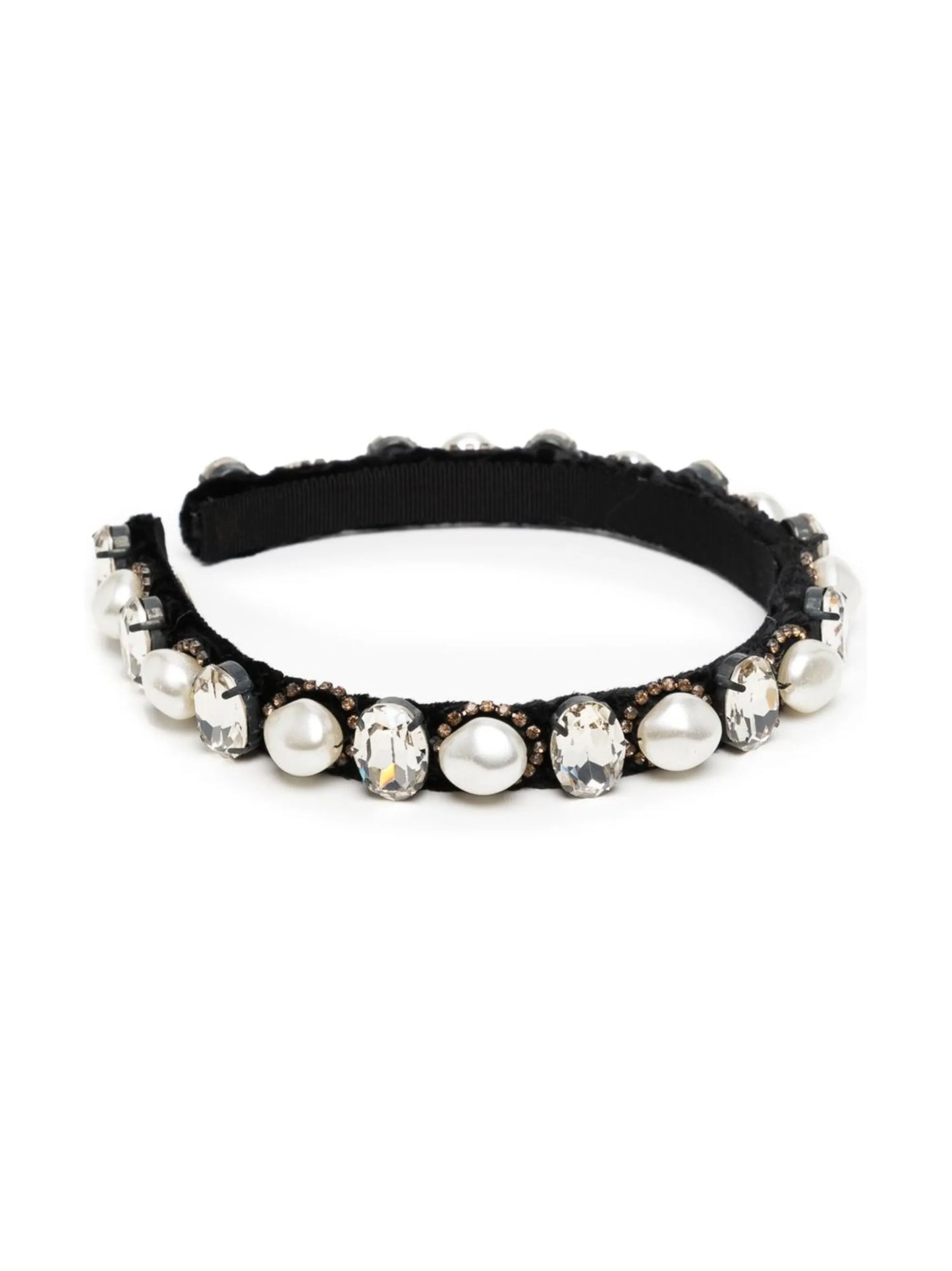 crystal-embellished thin headband