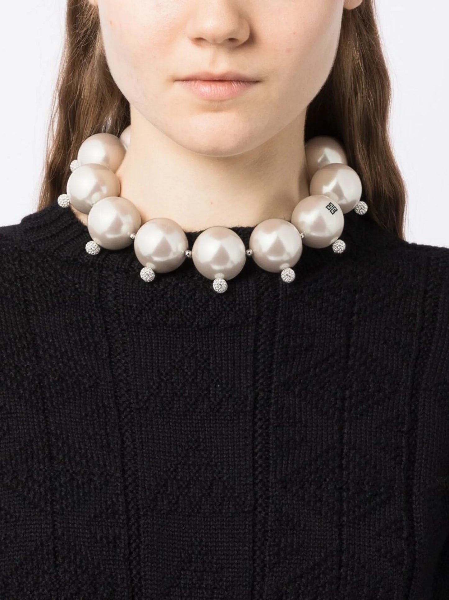 large pearl choker