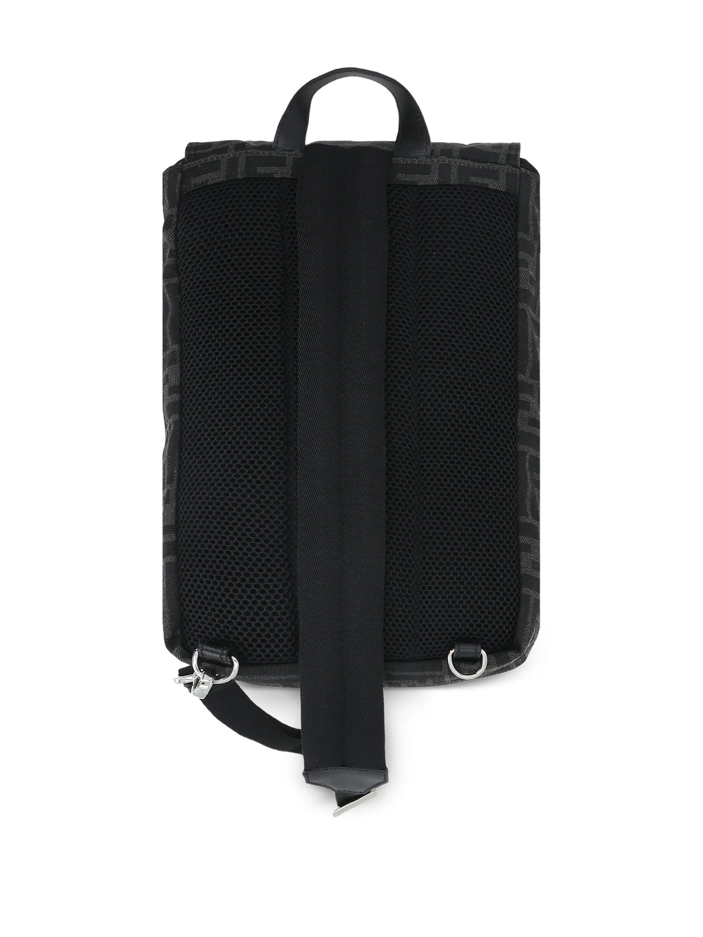 monogram logo-print backpack
