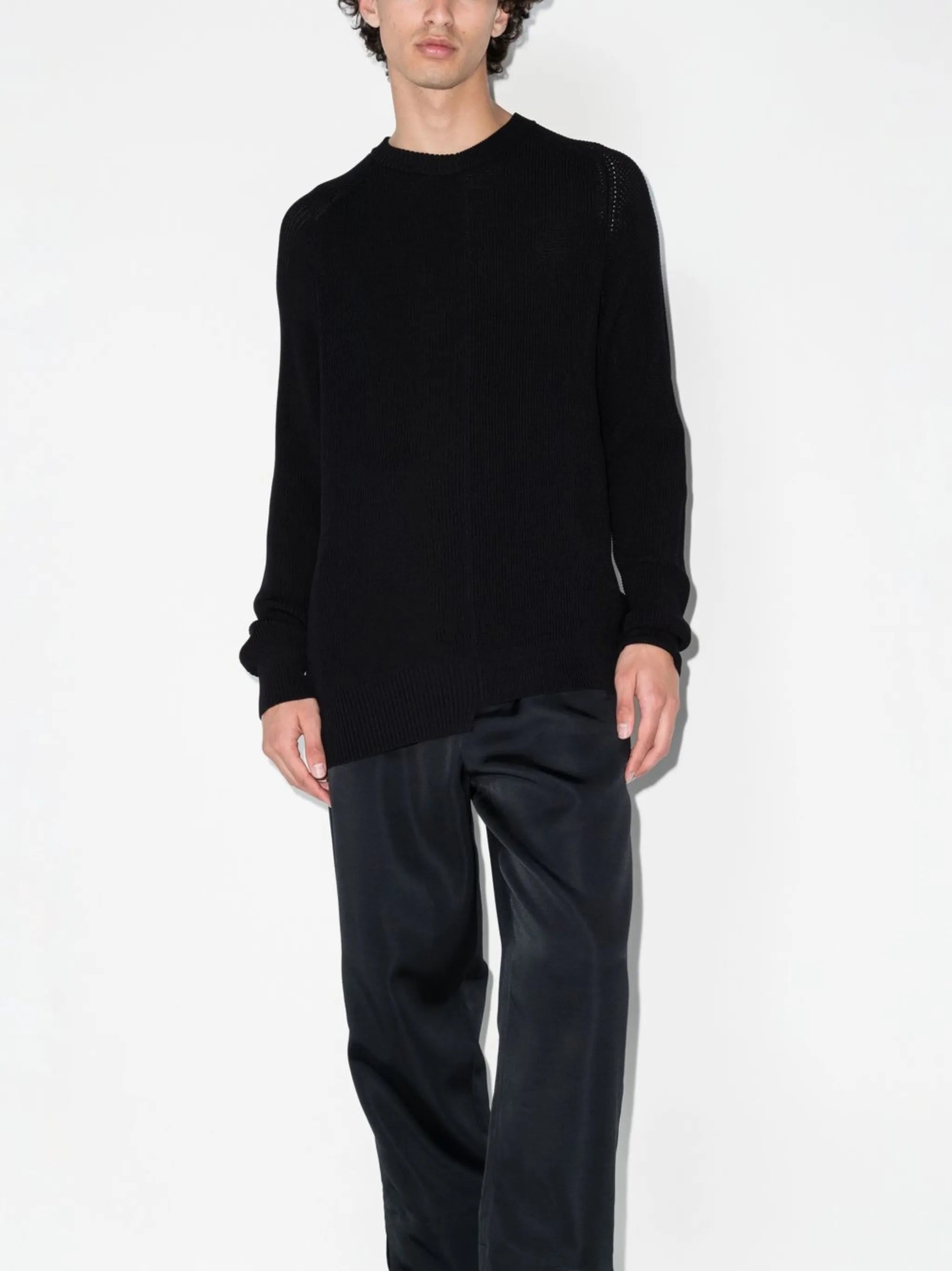 Gum crew-neck jumper