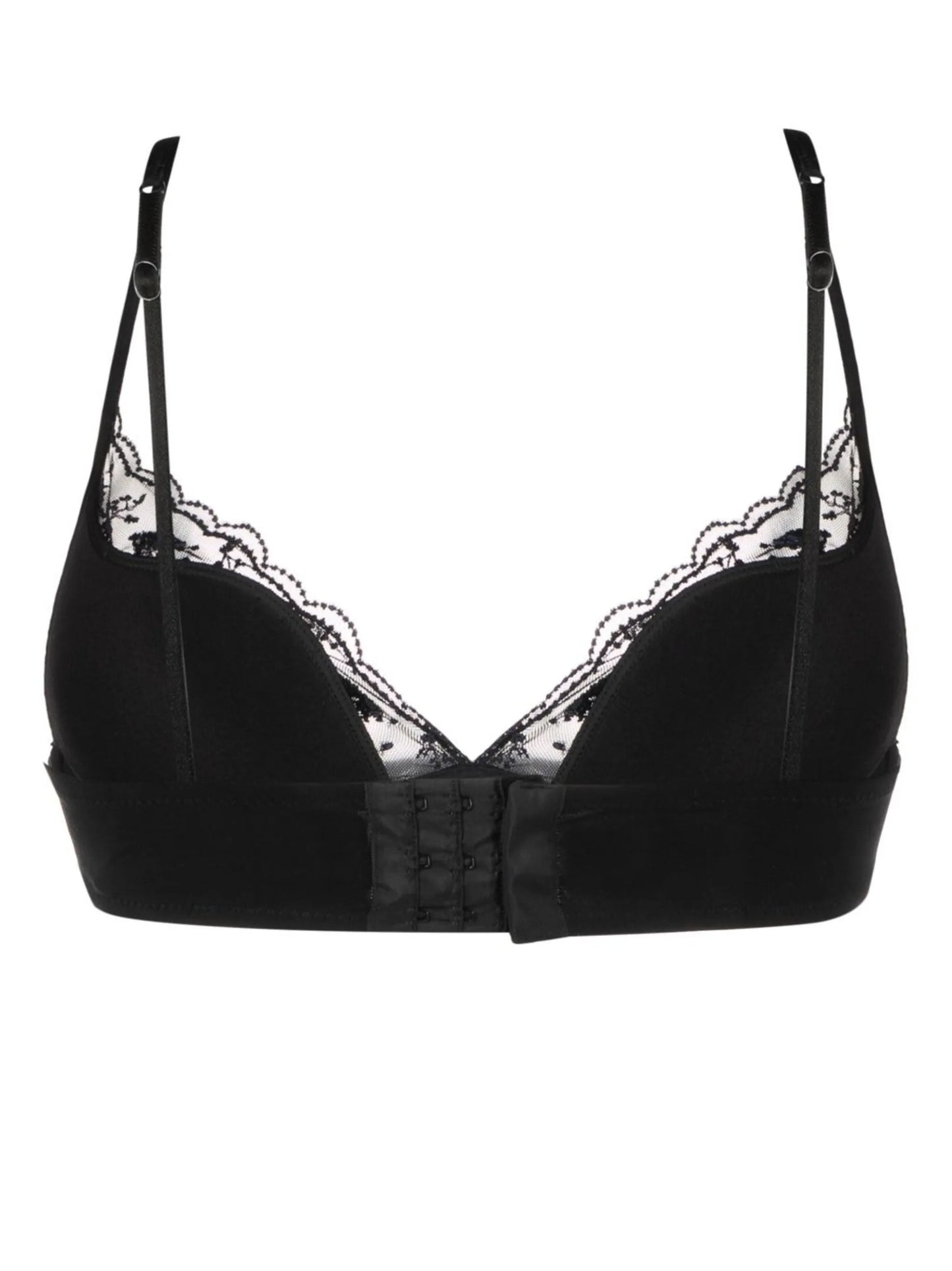 Midnight Botanica wireless tulle bralette
