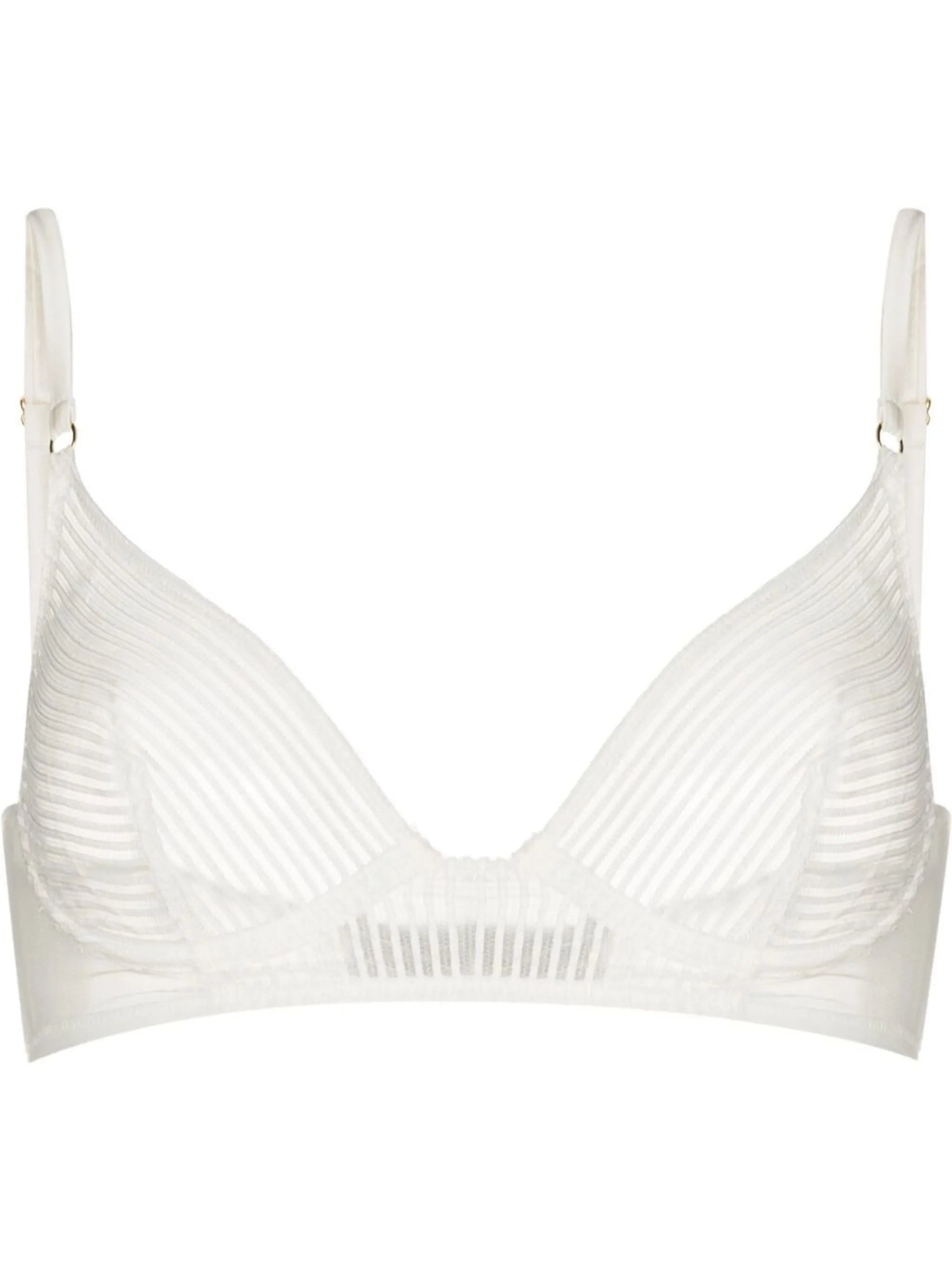 mesh underwired bra